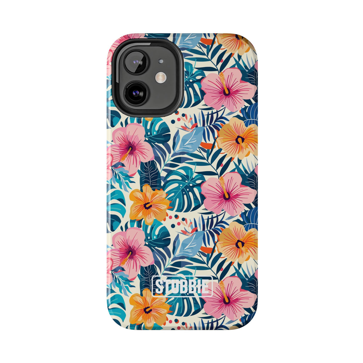 STUBBIE Phone Case for Apple iPhone - Jungle Fauna Stubbie