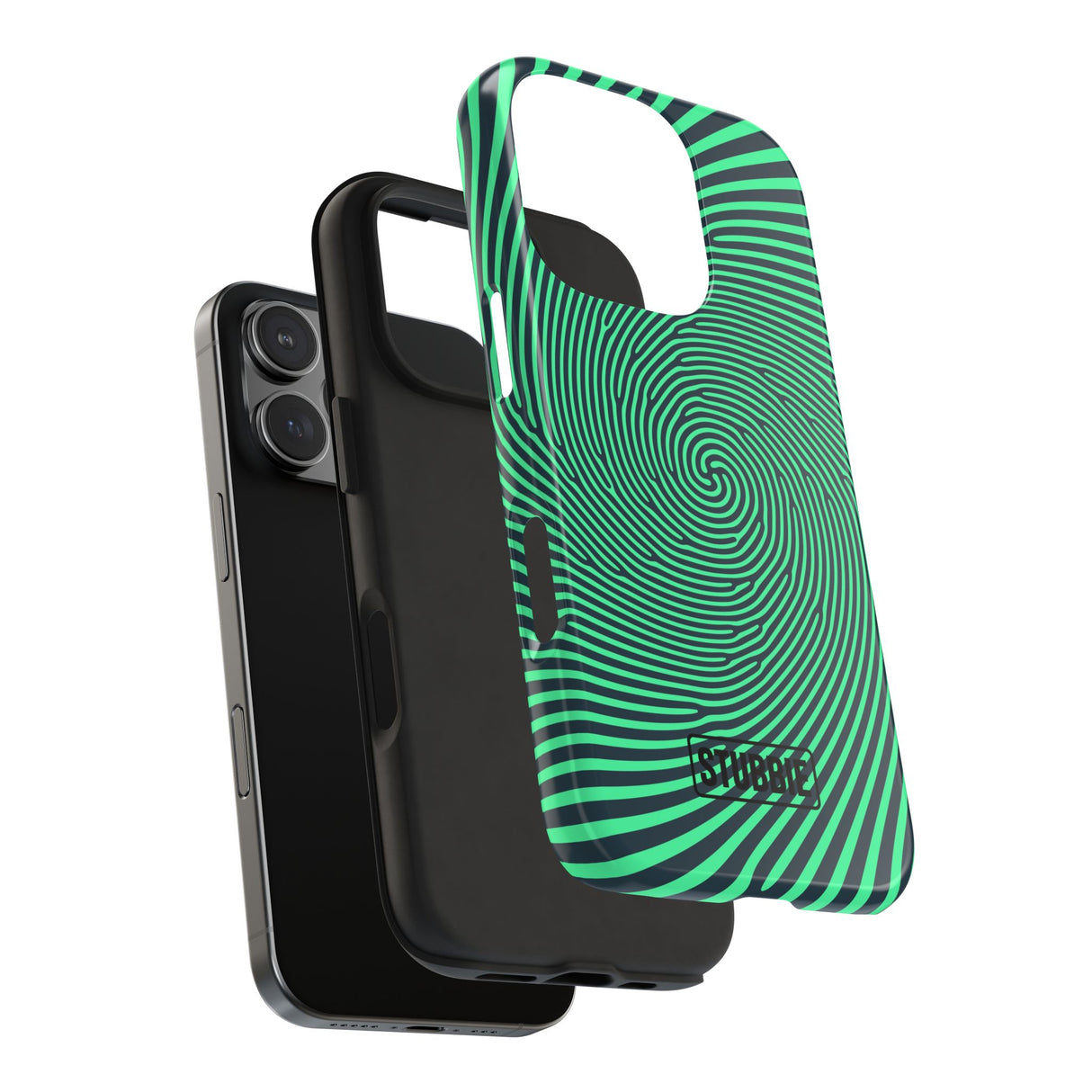 STUBBIE Phone Case for Apple iPhone - Green Thumb Stubbie