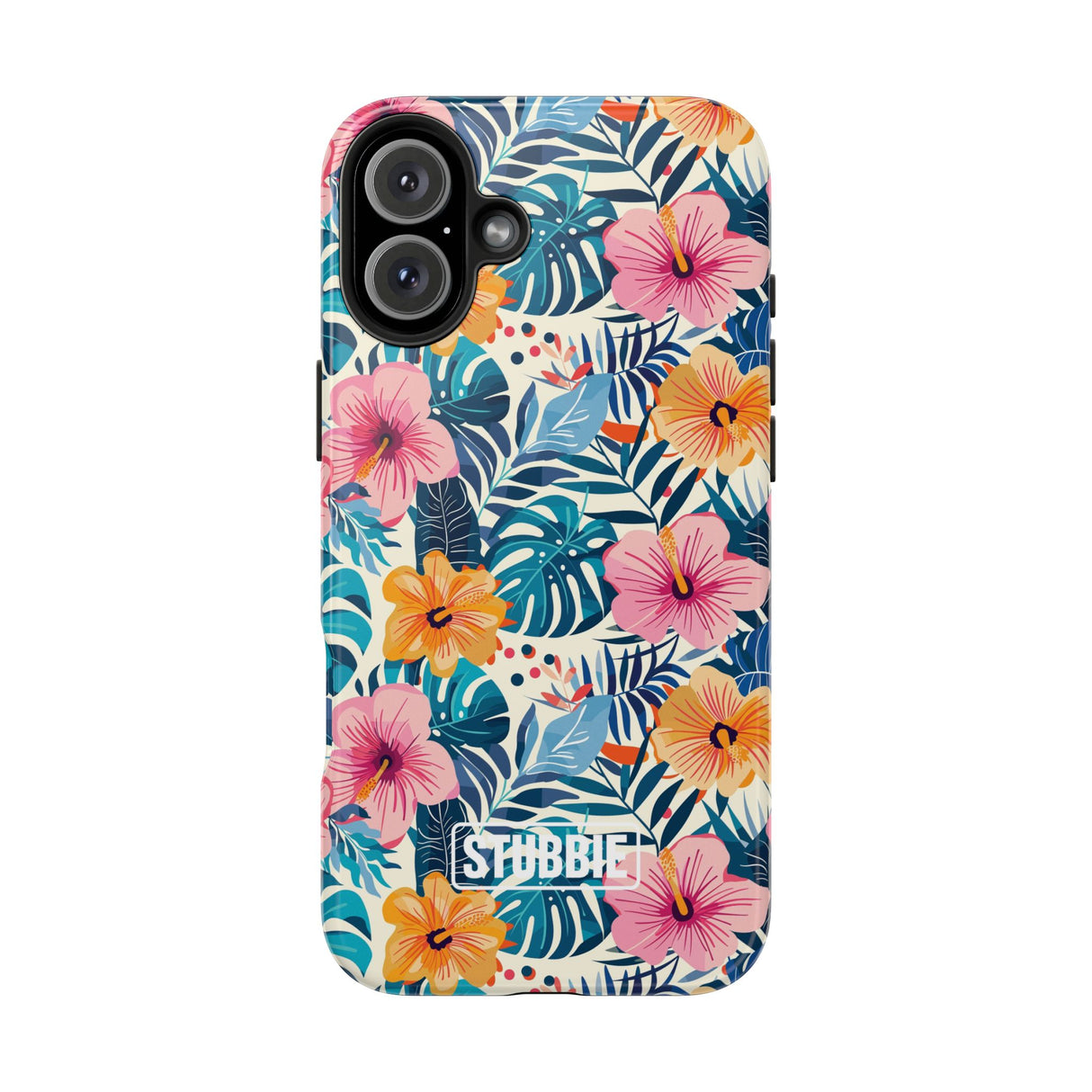 STUBBIE Phone Case for Apple iPhone - Jungle Fauna Stubbie