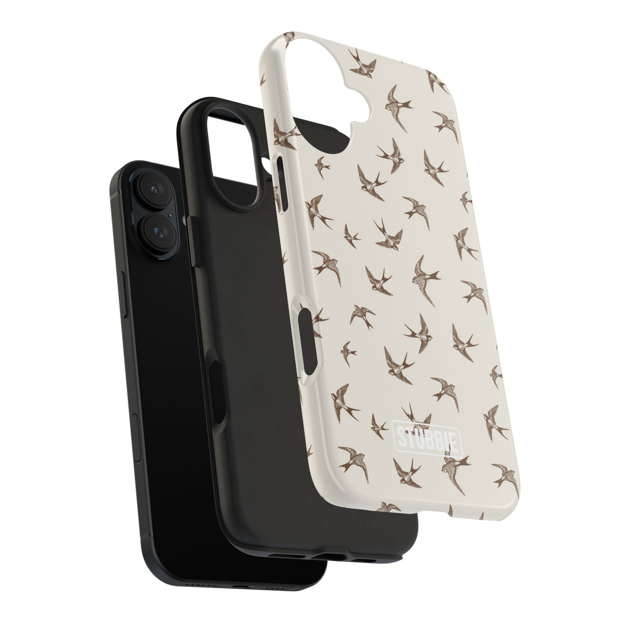 STUBBIE Phone Case for Apple iPhone - Bird Flying Phone Case