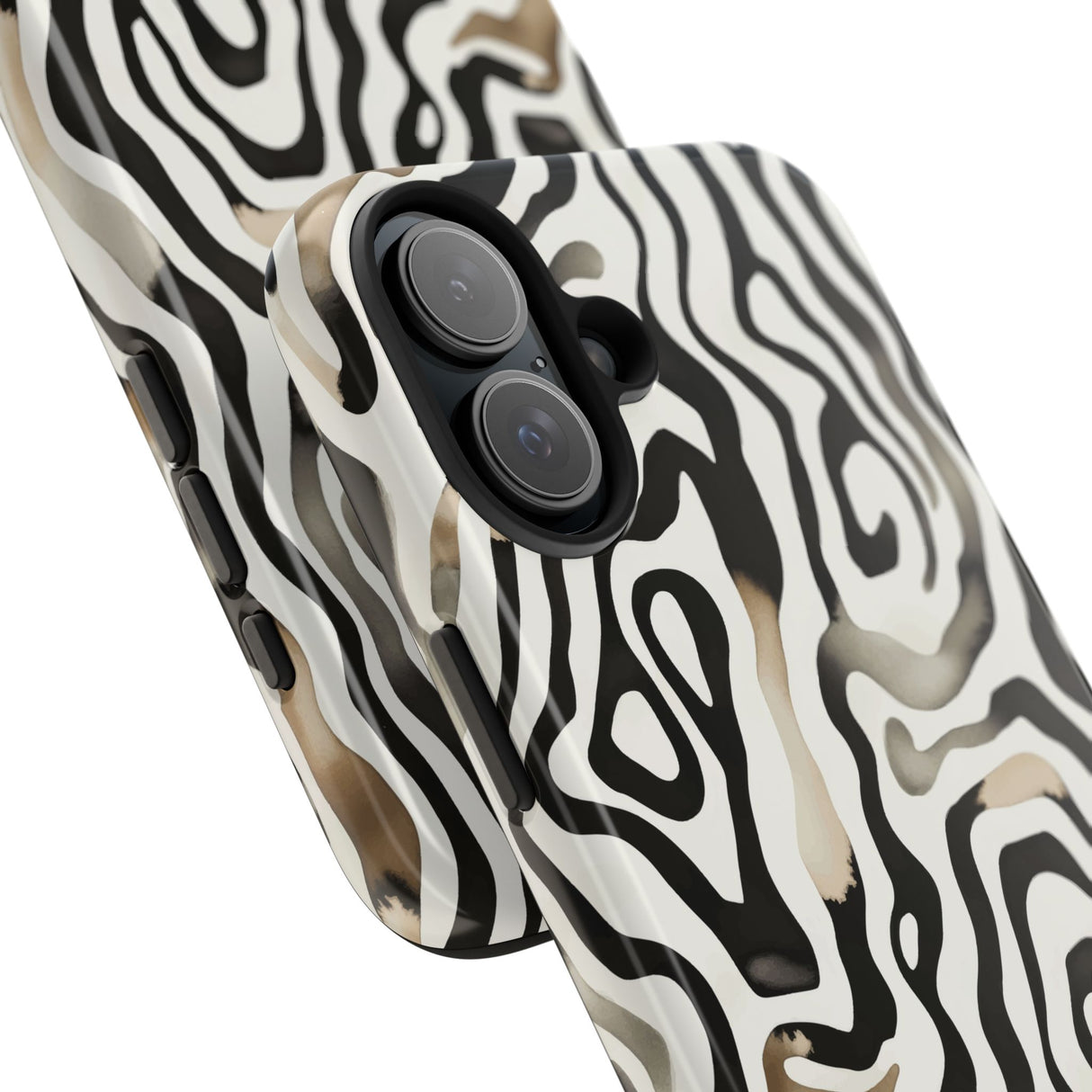 STUBBIE Phone Case for Apple iPhone - Weird Zebra Stubbie