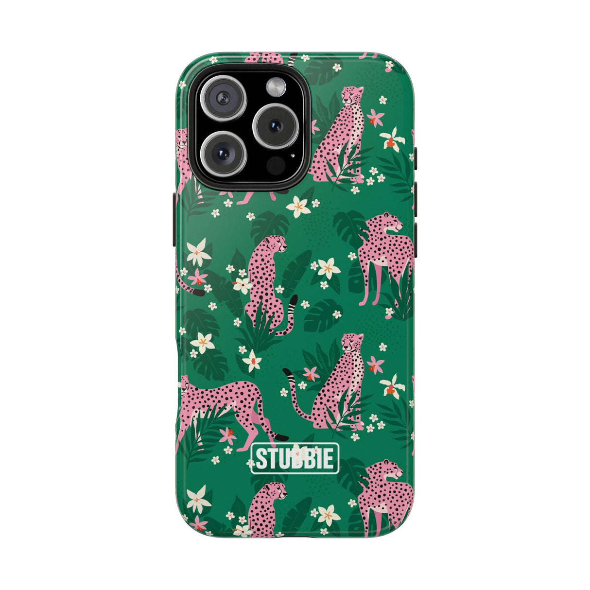 STUBBIE Phone Case for Apple iPhone - Cheetah Stubbie