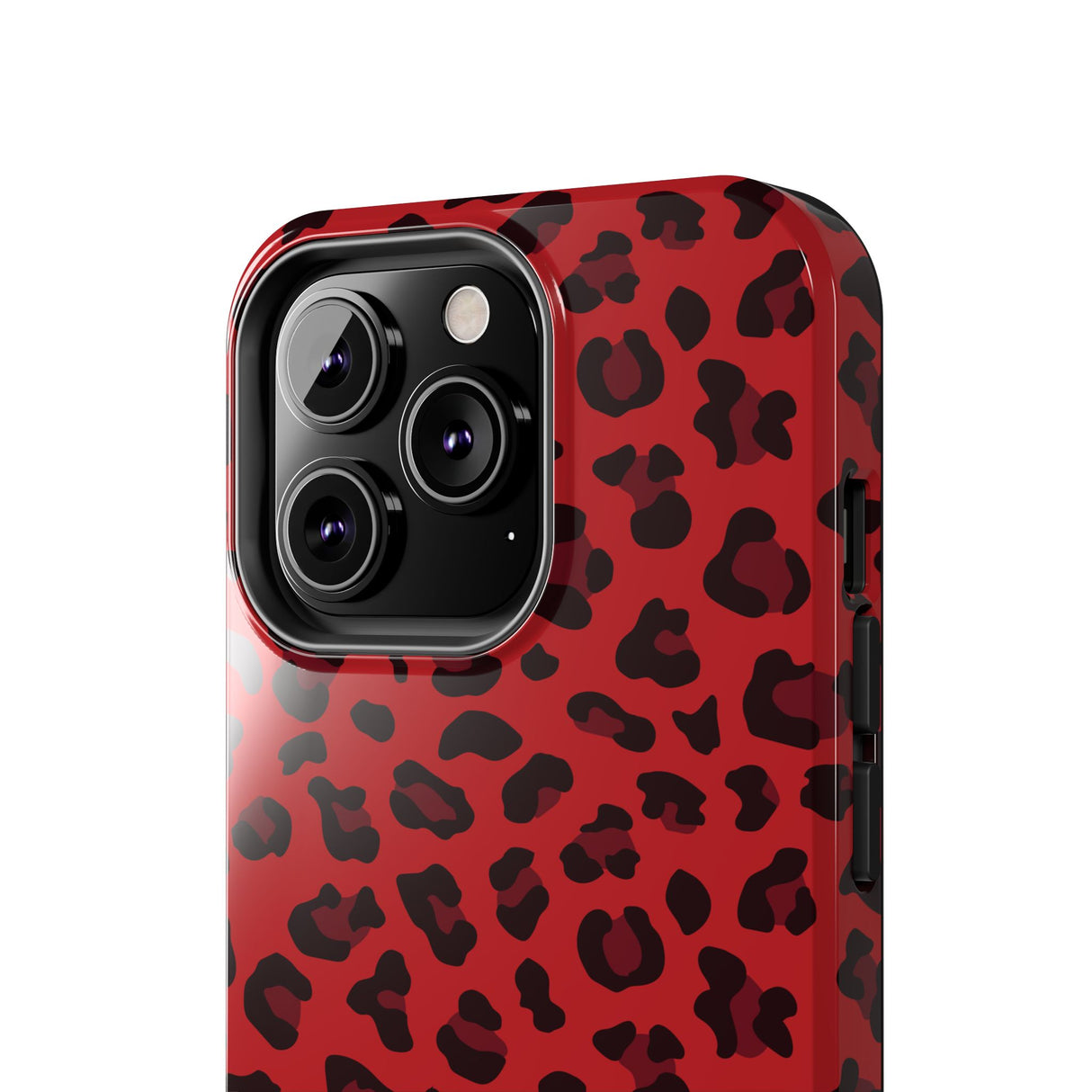 STUBBIE Phone Case for Apple iPhone - Red Leopard Phone Case