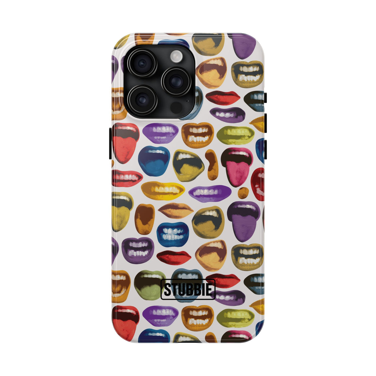 STUBBIE Phone Case for Apple iPhone - Lips Phone Case