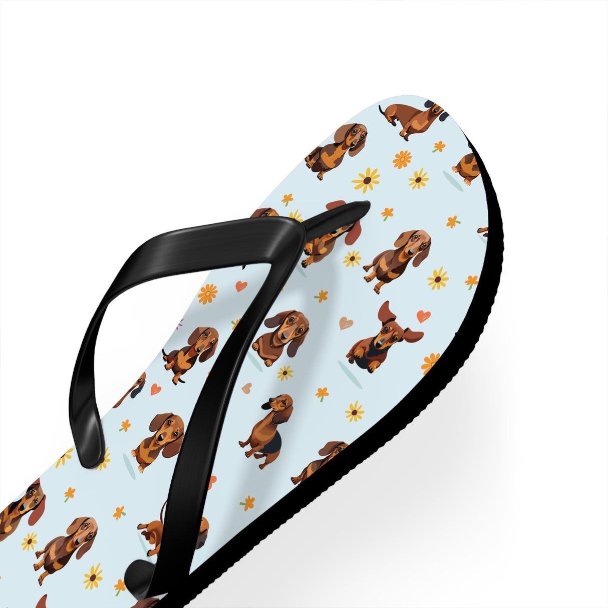 Dachshund Flip Flops