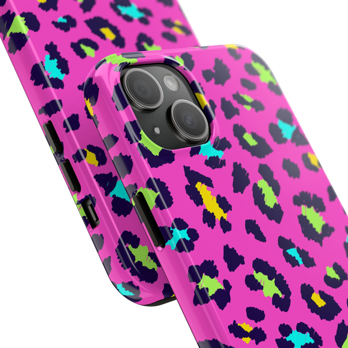 STUBBIE Phone Case for Apple iPhone - Disco Leopard Stubbie