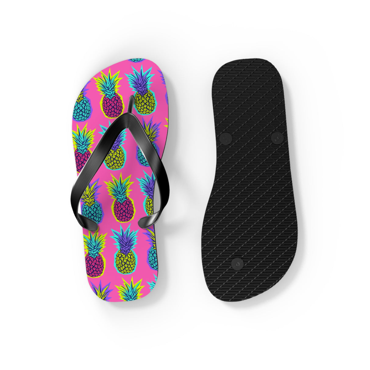 Pineapple Flip Flops