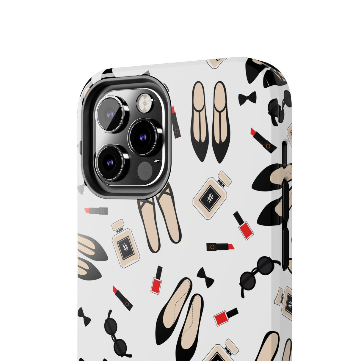 STUBBIE Phone Case for Apple iPhone - Heels And Lipstick Stubbie