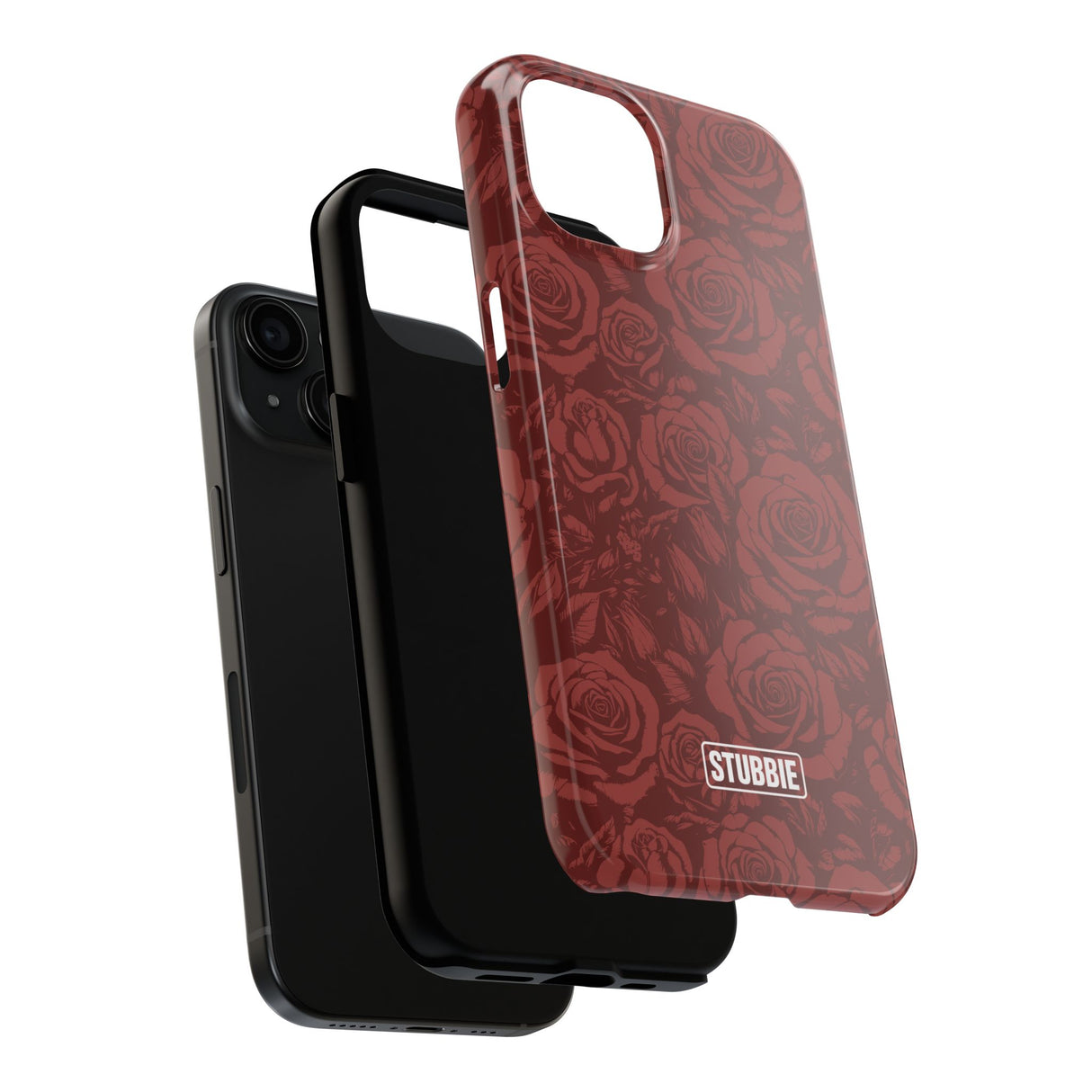 STUBBIE Phone Case for Apple iPhone - Red Roses Phone Case
