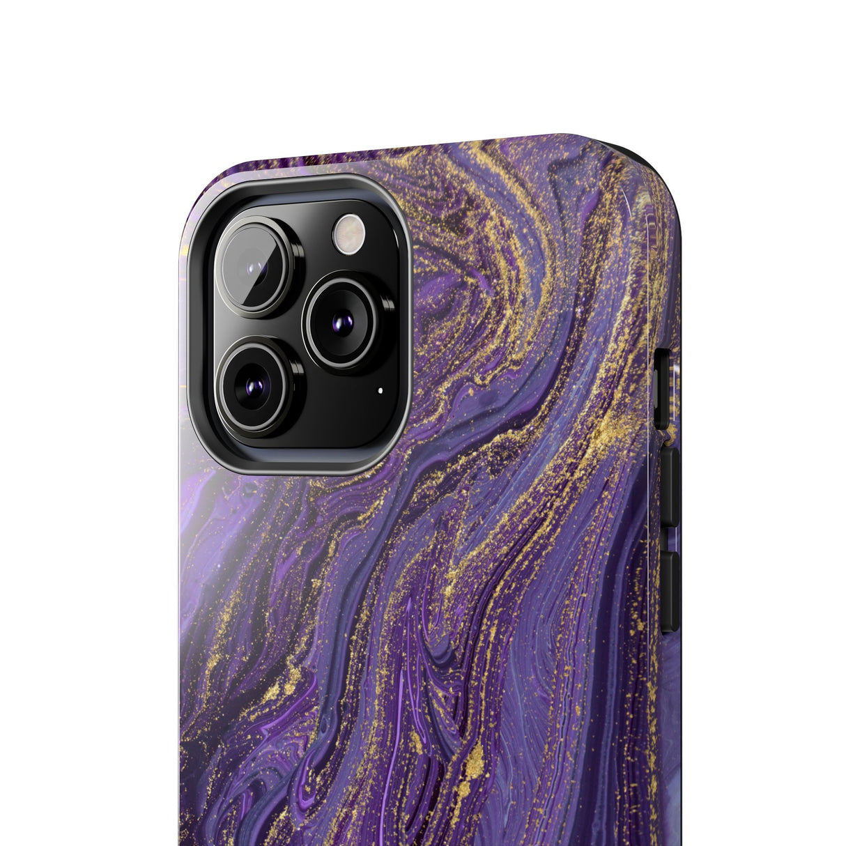 STUBBIE Phone Case for Apple iPhone - Purple Marble Phone Case