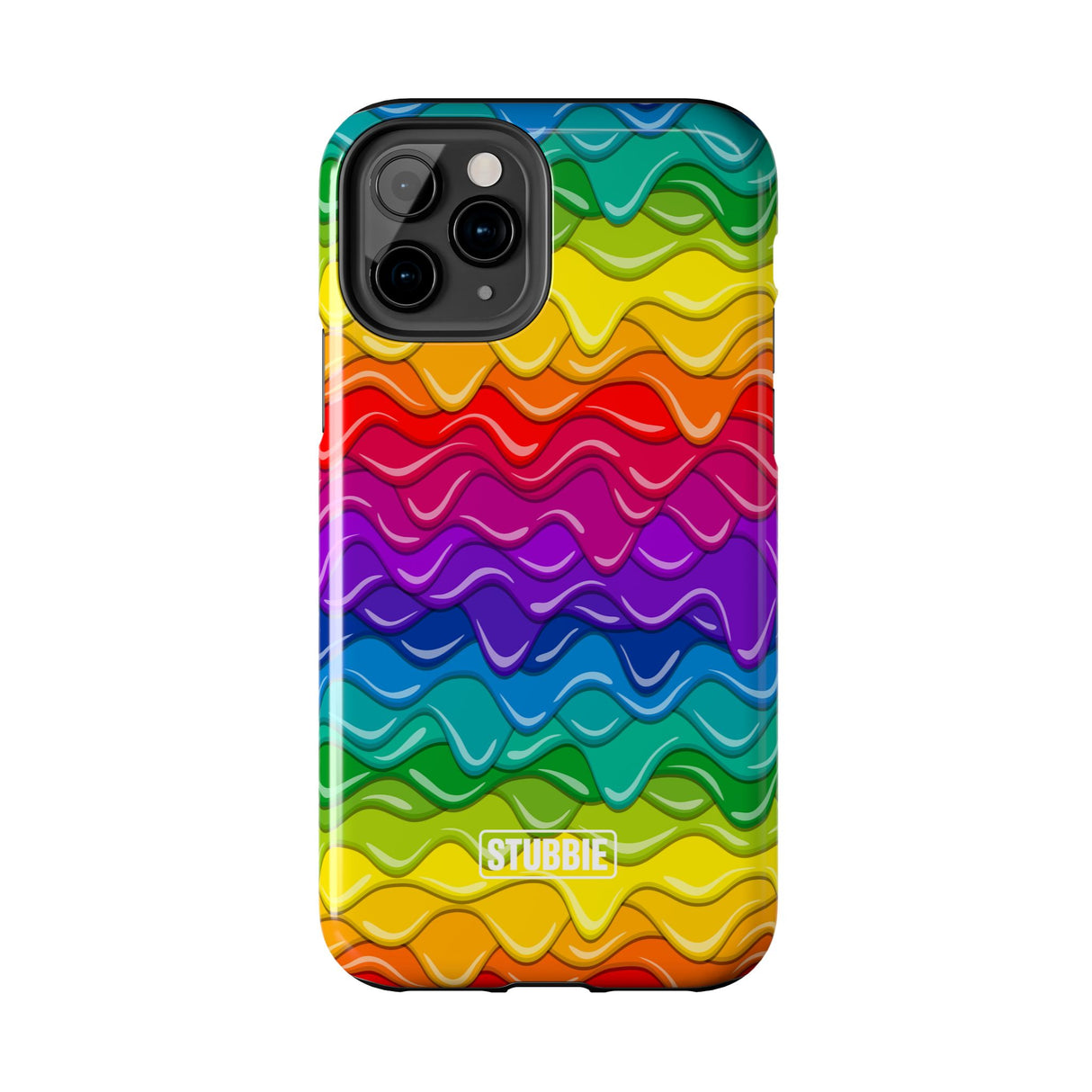 STUBBIE Phone Case for Apple iPhone - Rainbow Cake Phone Case