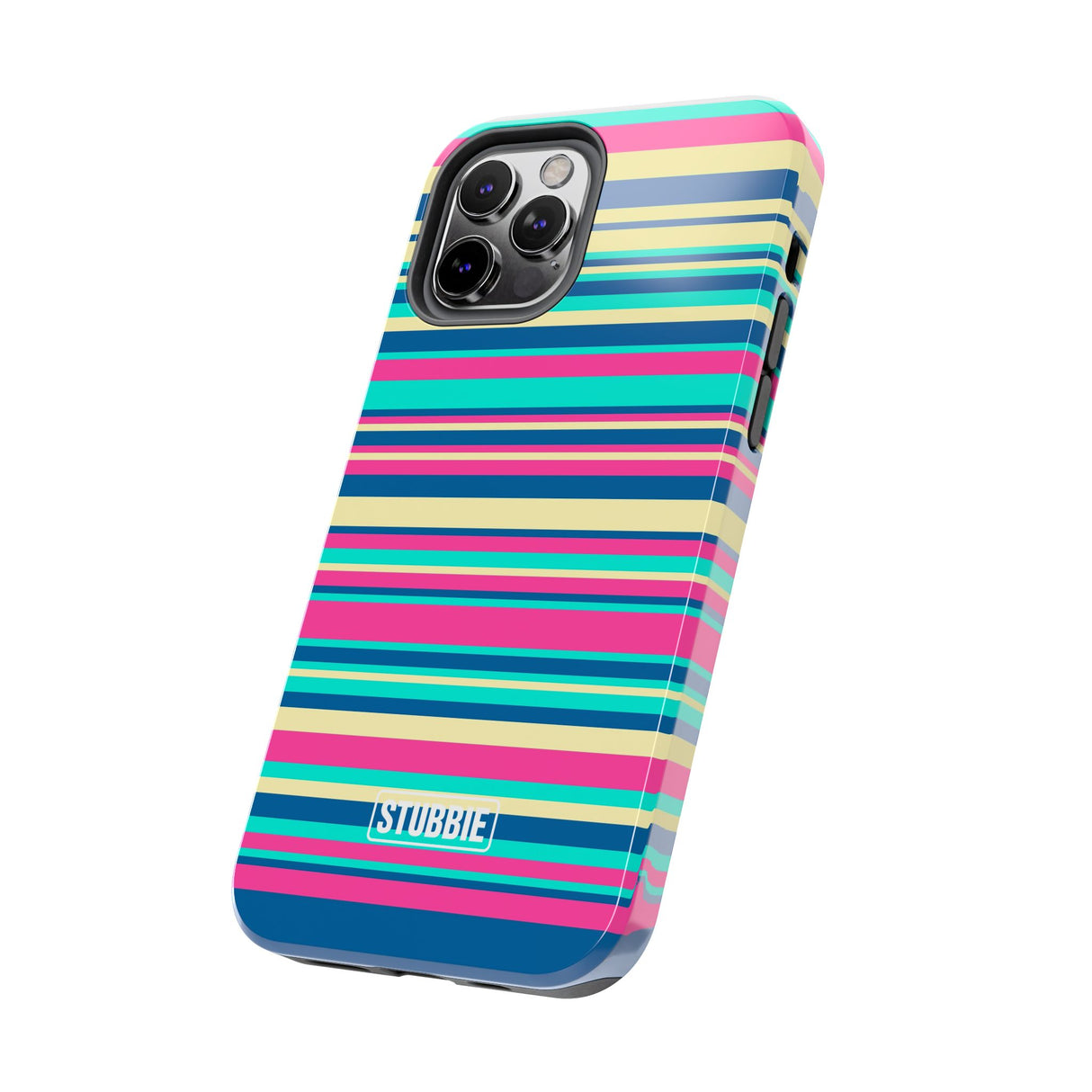 STUBBIE Phone Case for Apple iPhone - Coloured Stripes Phone Case