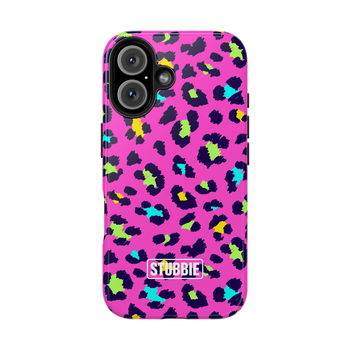 STUBBIE Phone Case for Apple iPhone - Disco Leopard Stubbie