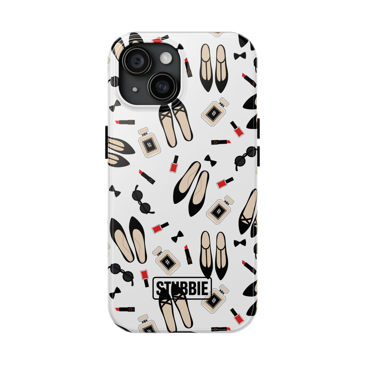 STUBBIE Phone Case for Apple iPhone - Heels And Lipstick Stubbie