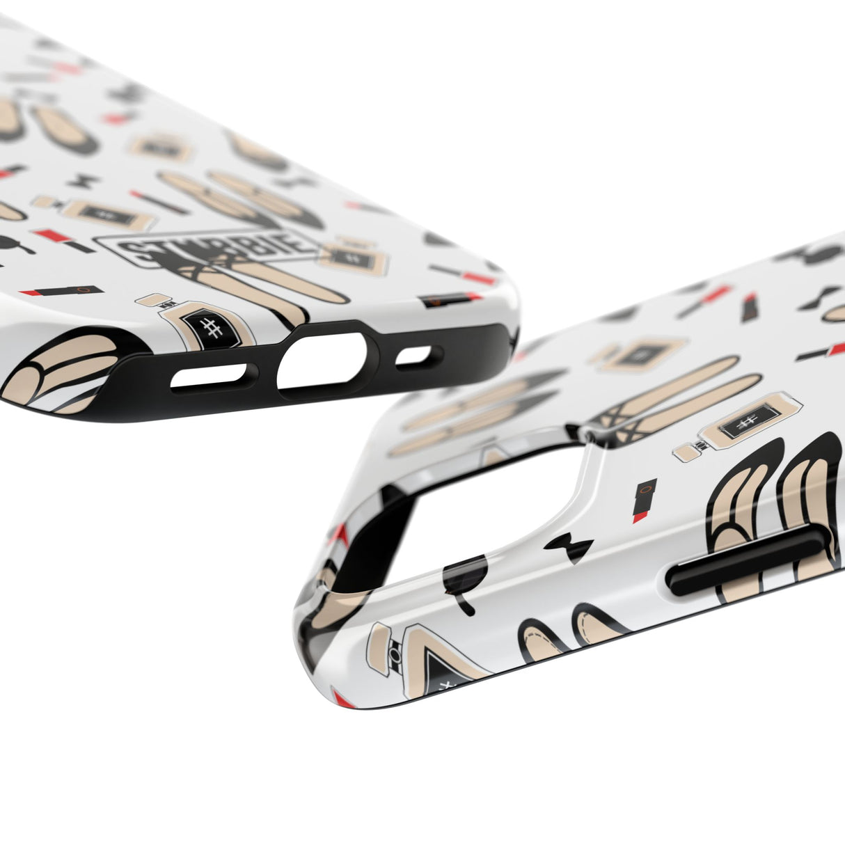 STUBBIE Phone Case for Apple iPhone - Heels And Lipstick Stubbie