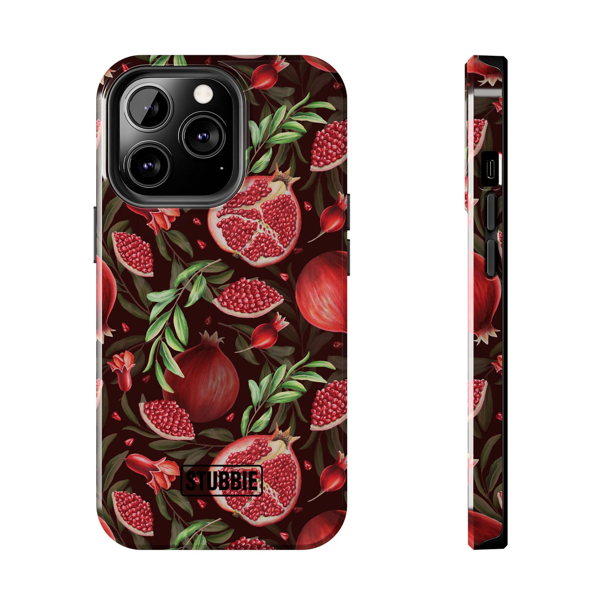 STUBBIE Phone Case for Apple iPhone - Pomegranate Phone Case