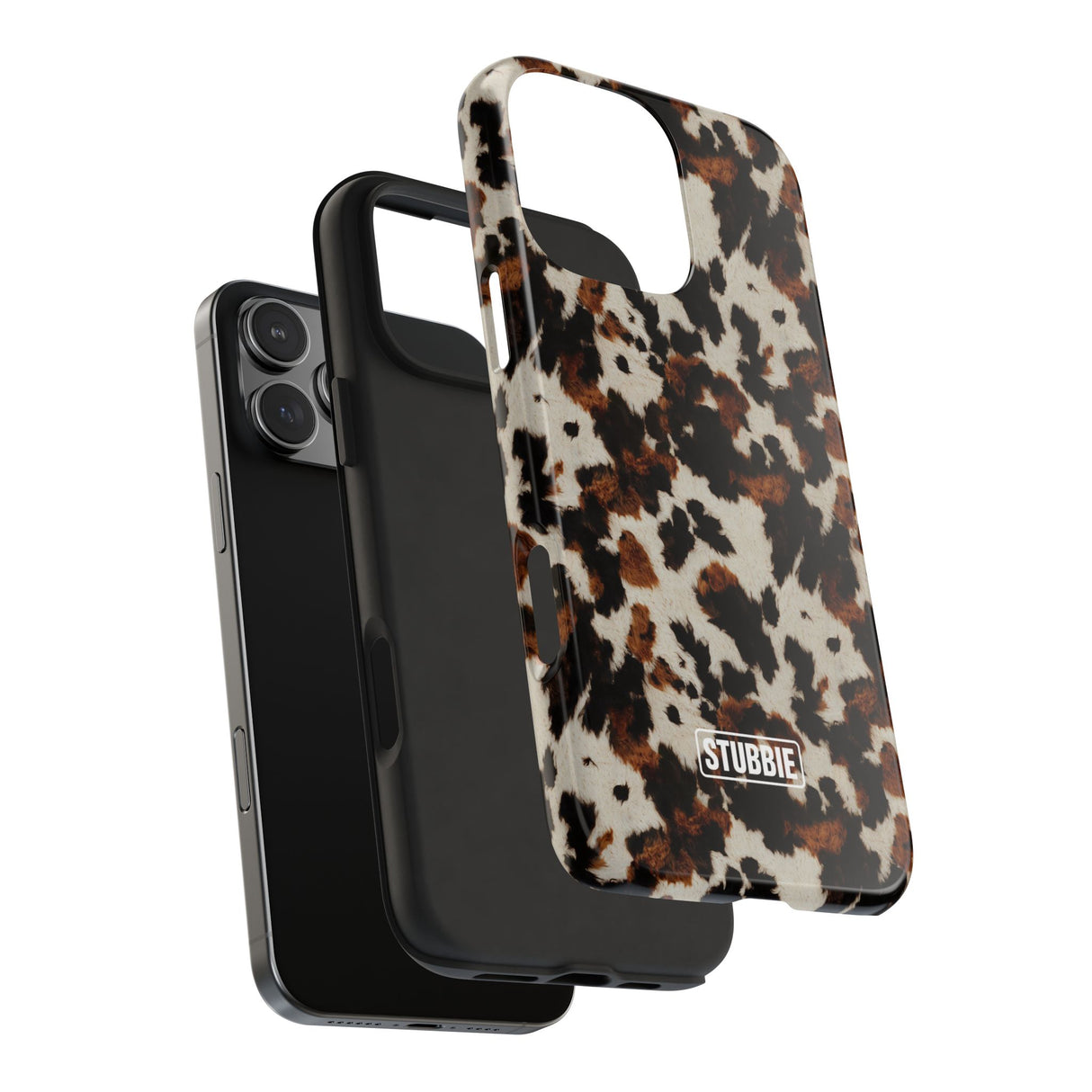 STUBBIE Phone Case for Apple iPhone - Crazy Cow Phone Case