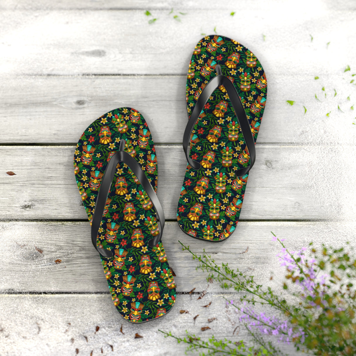 Tiki Flip Flops