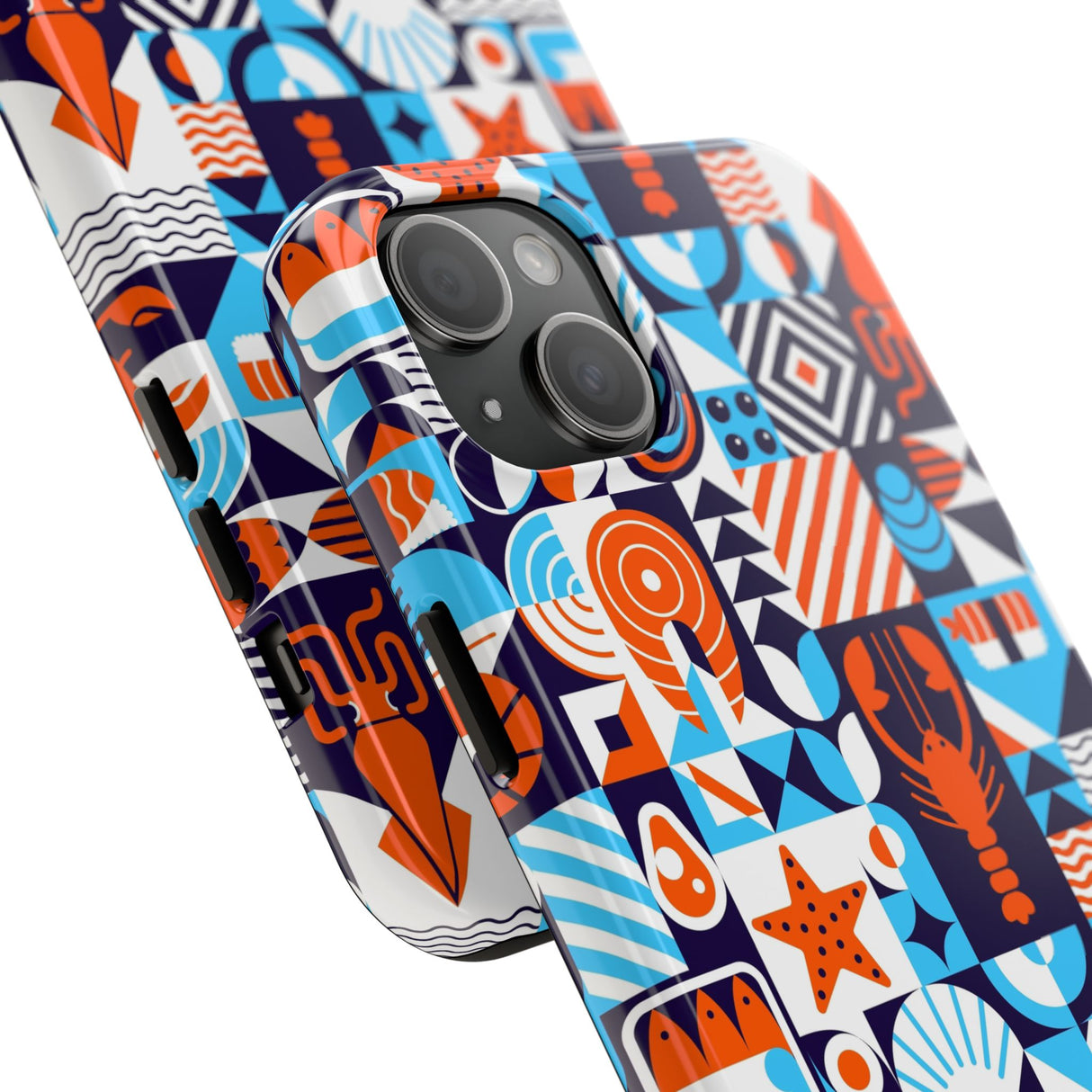 STUBBIE Phone Case for Apple iPhone - Something Fishy Stubbie