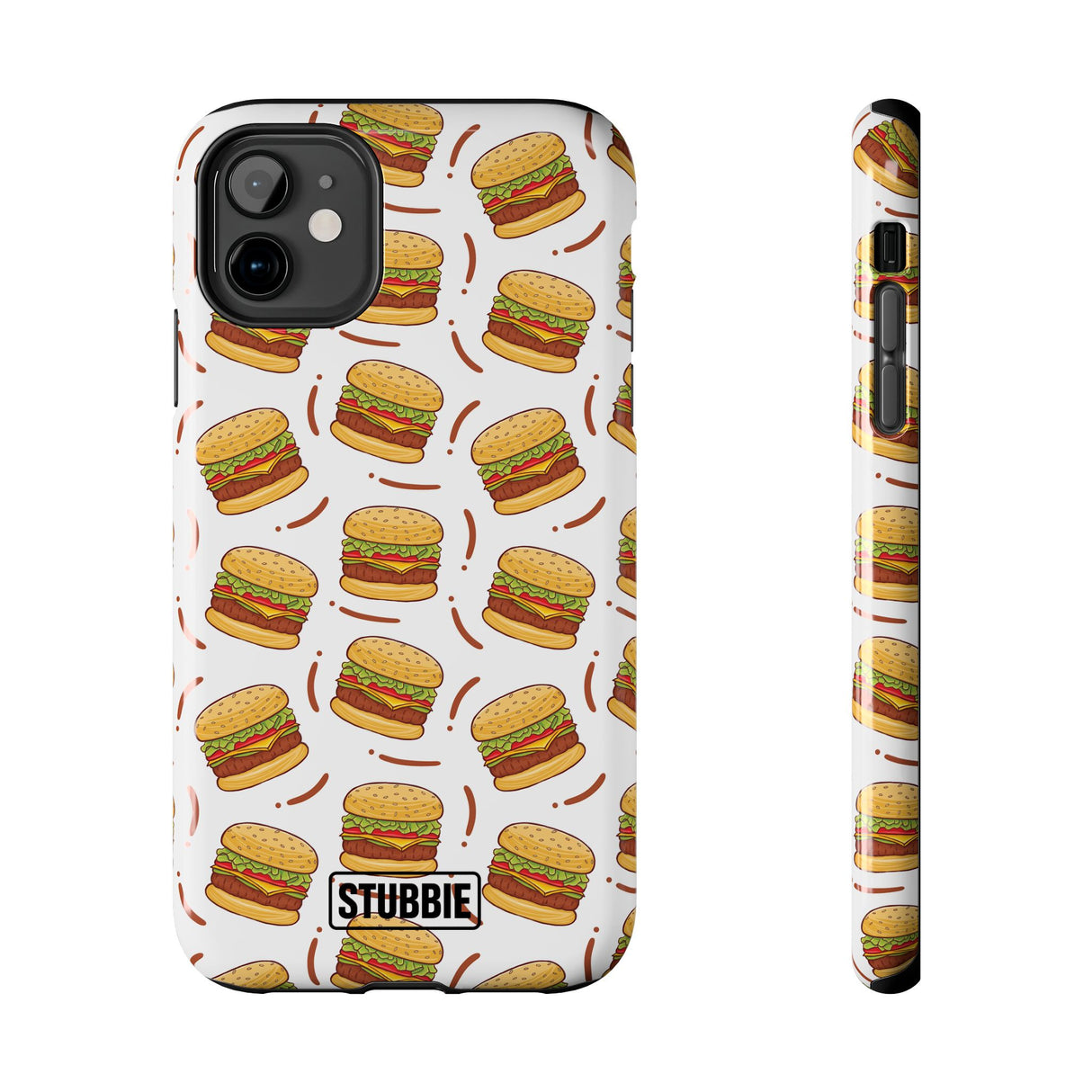 STUBBIE Phone Case for Apple iPhone - Burger Stubbie