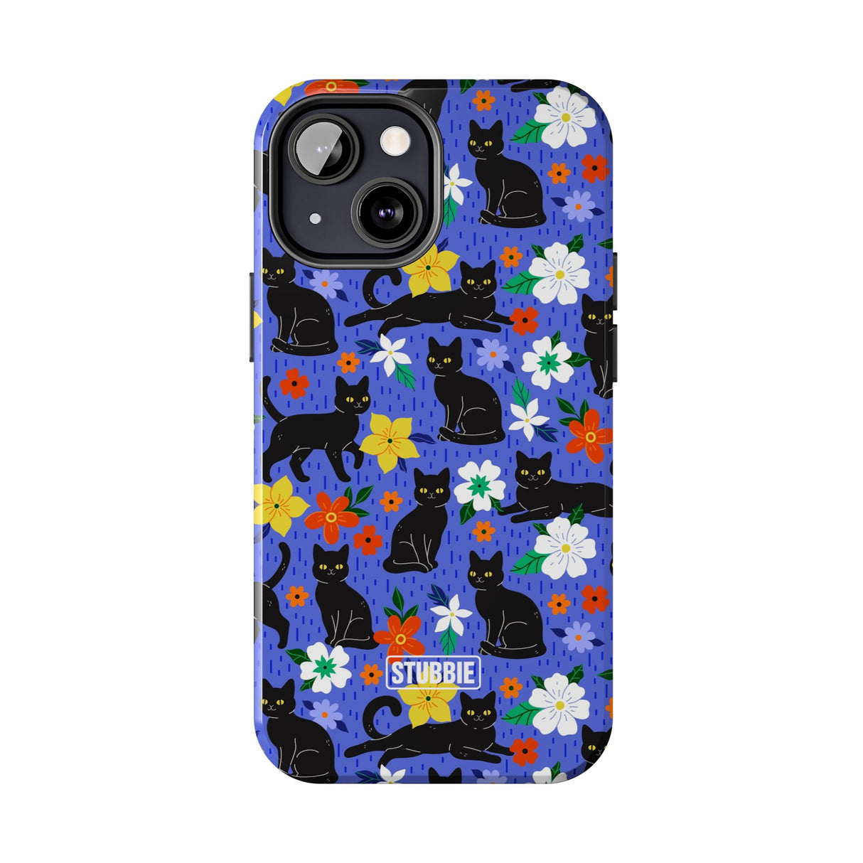 STUBBIE Phone Case for Apple iPhone - Black Cat Phone Case