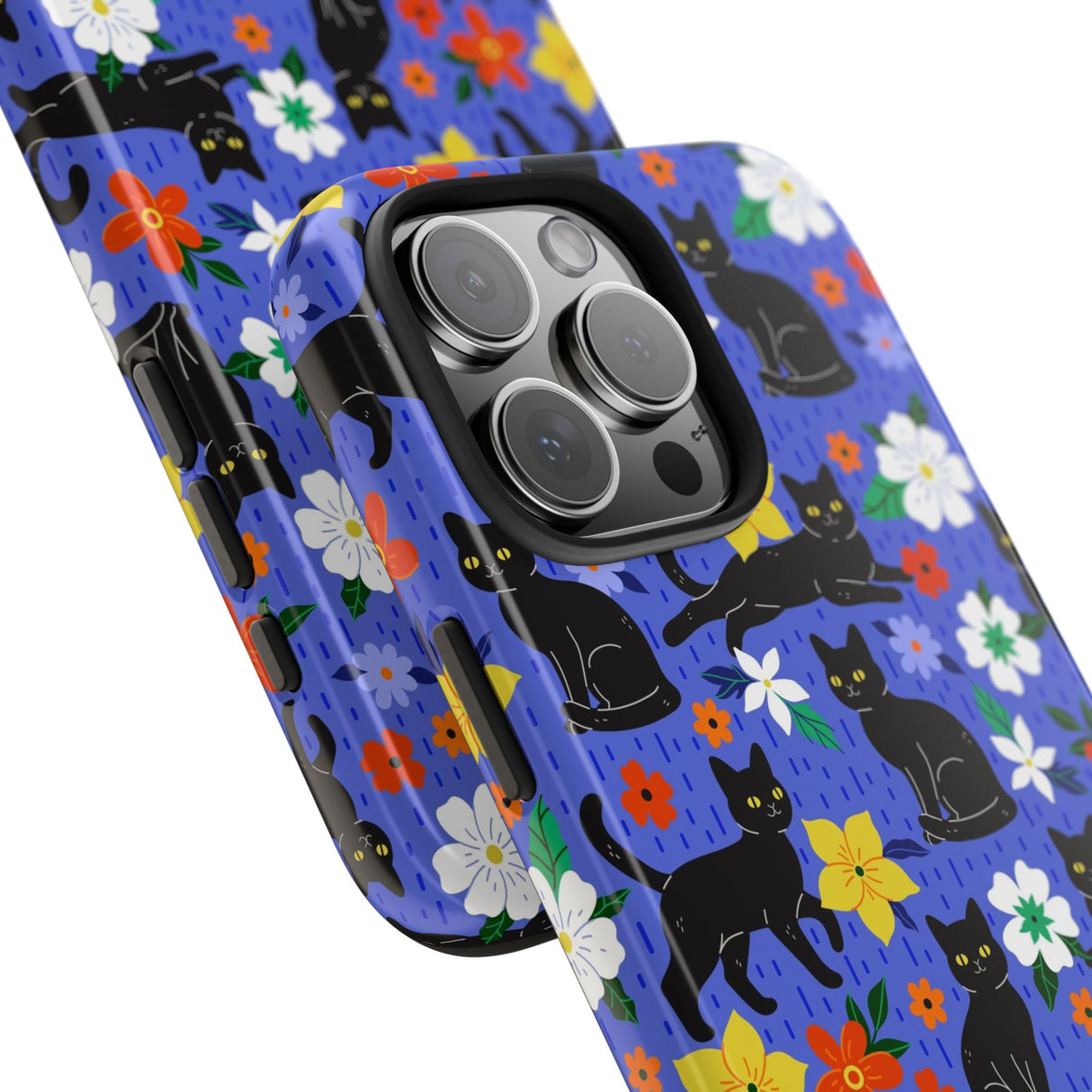 STUBBIE Phone Case for Apple iPhone - Black Cat Phone Case