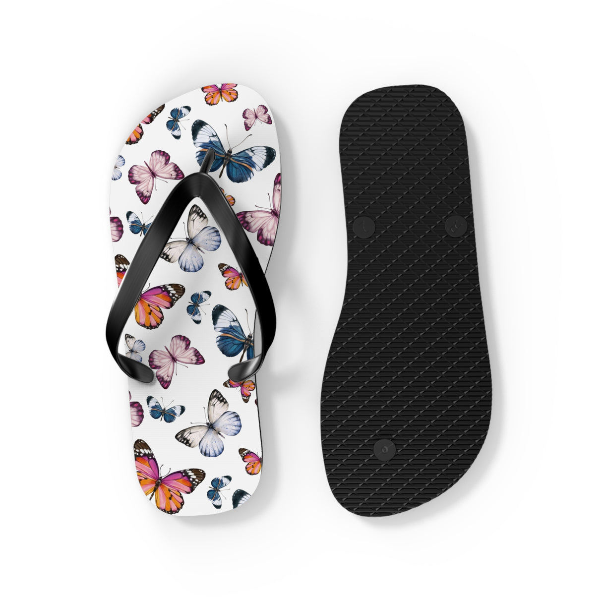 Butterfly Flip Flops