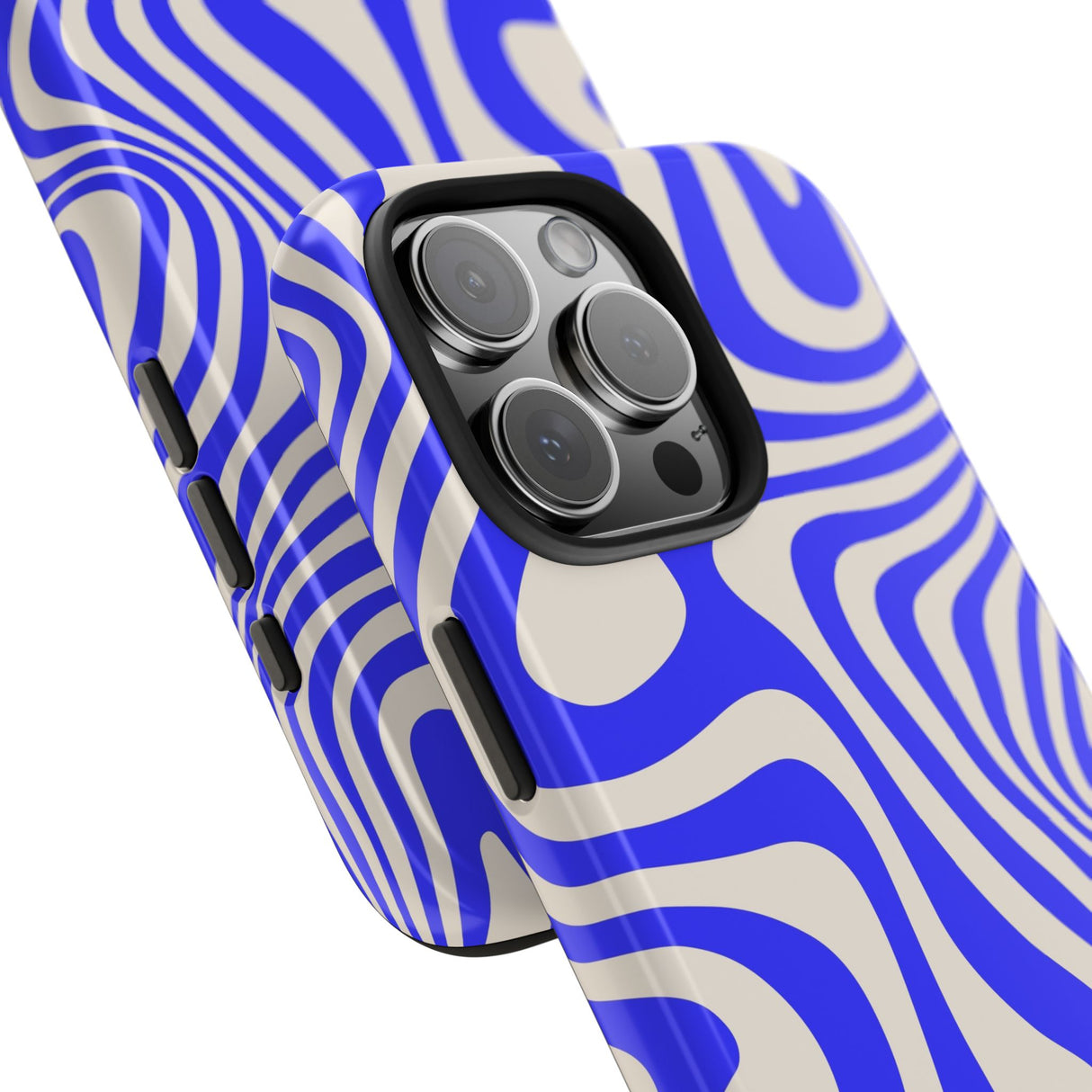STUBBIE Phone Case for Apple iPhone - Crazy Blue Phone Case
