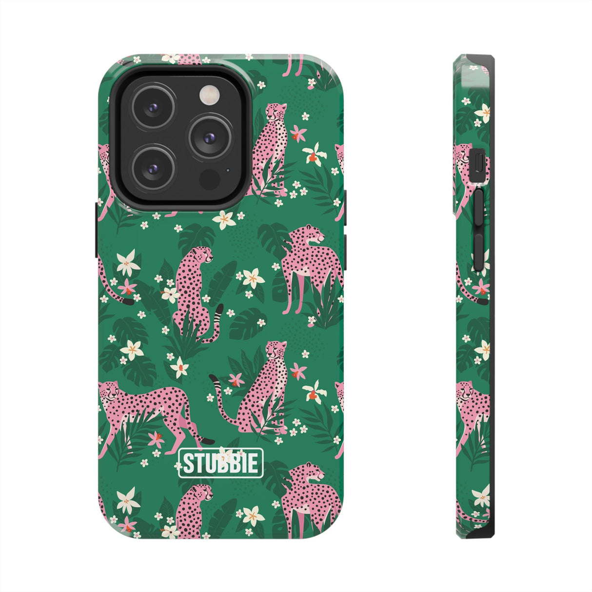 STUBBIE Phone Case for Apple iPhone - Cheetah Stubbie