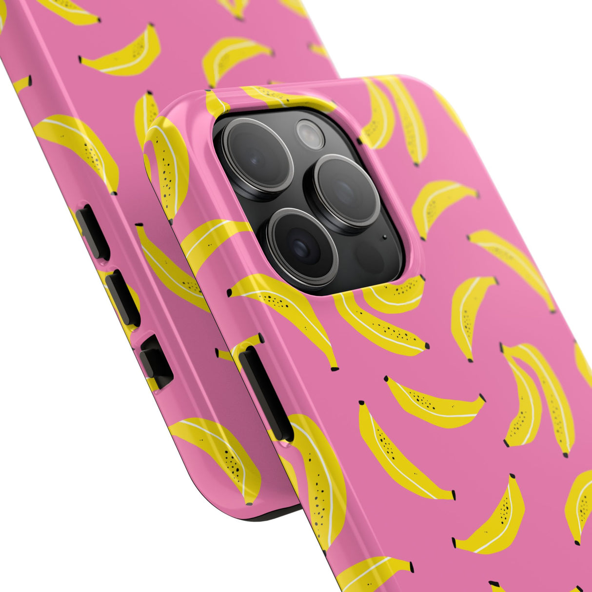 STUBBIE Phone Case for Apple iPhone - Pink Banana Phone Case