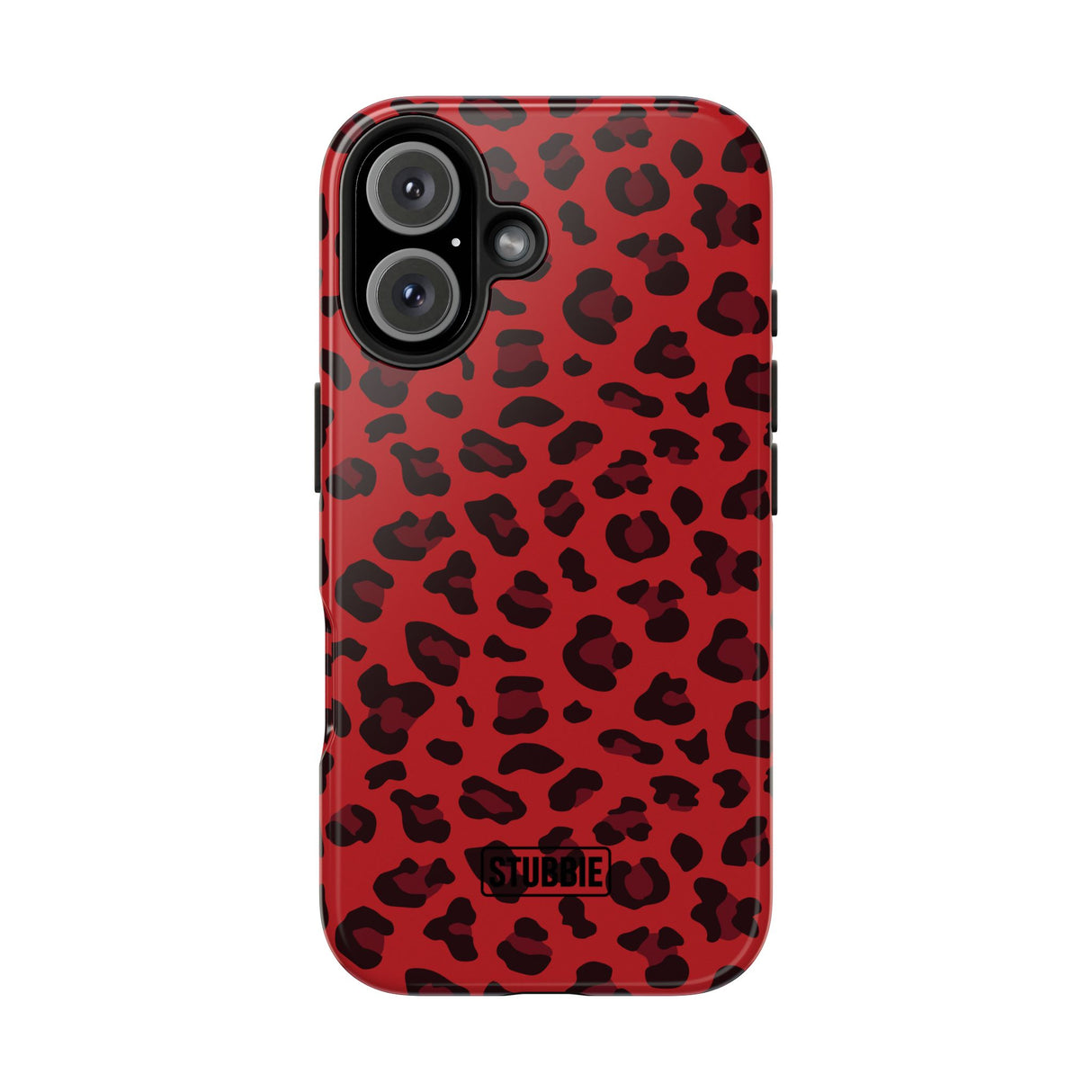STUBBIE Phone Case for Apple iPhone - Red Leopard Phone Case