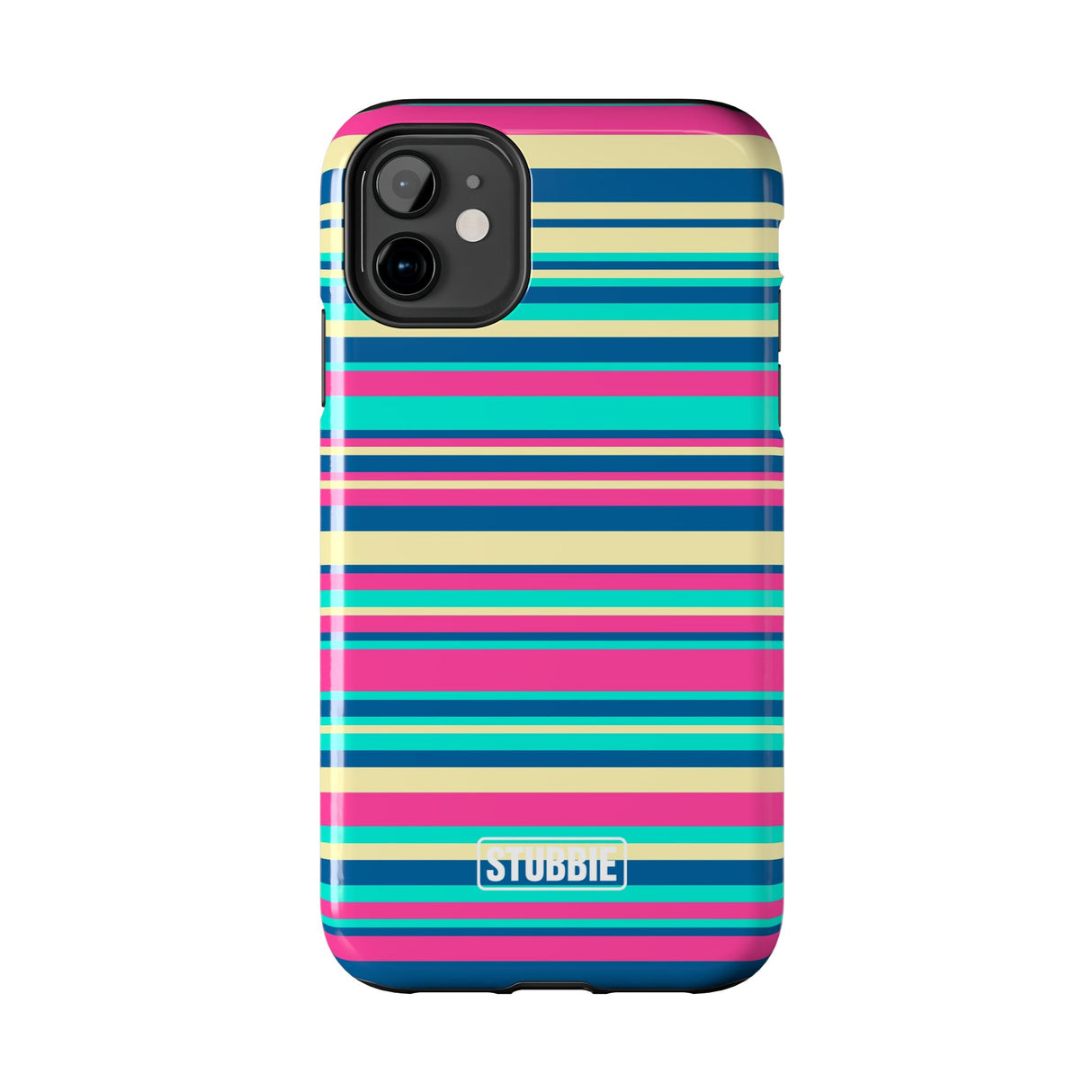 STUBBIE Phone Case for Apple iPhone - Coloured Stripes Phone Case