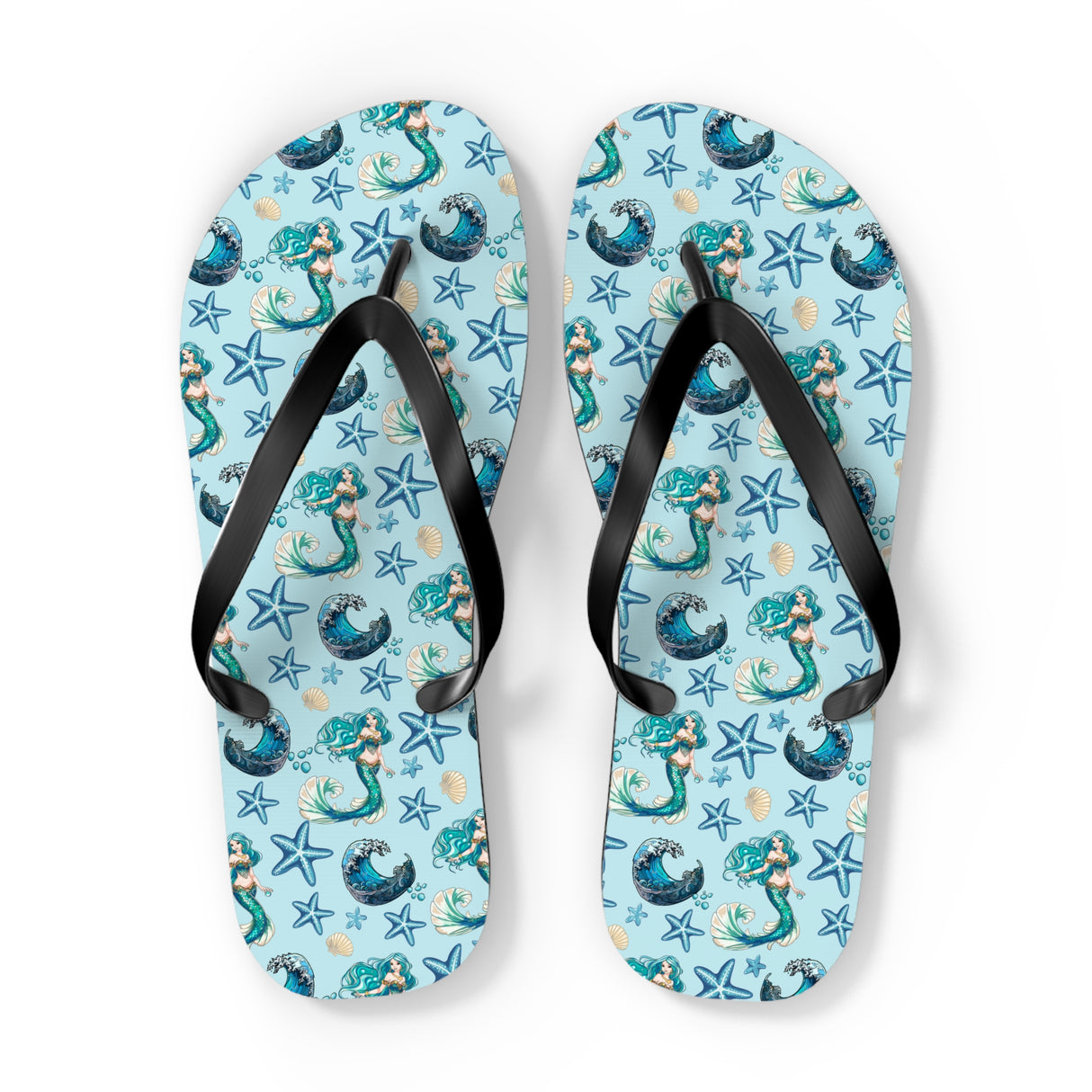 Mermaid Flip Flops