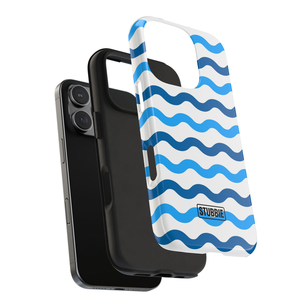 STUBBIE Phone Case for Apple iPhone - Rolling Seas Stubbie