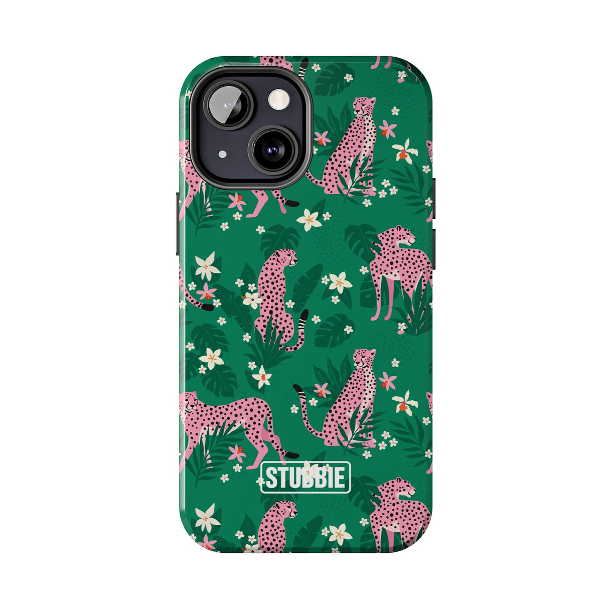 STUBBIE Phone Case for Apple iPhone - Cheetah Stubbie