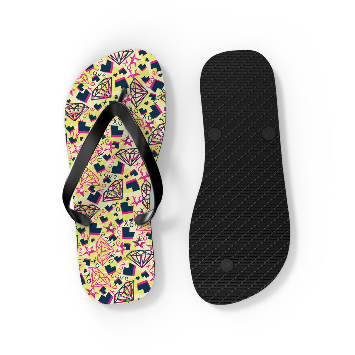 Crystal Flip Flops
