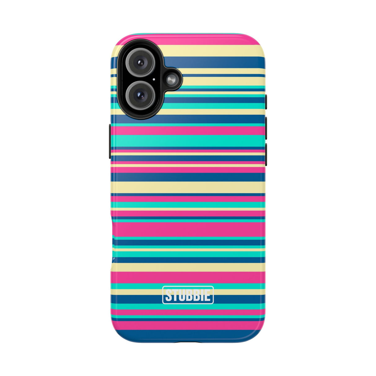 STUBBIE Phone Case for Apple iPhone - Coloured Stripes Phone Case