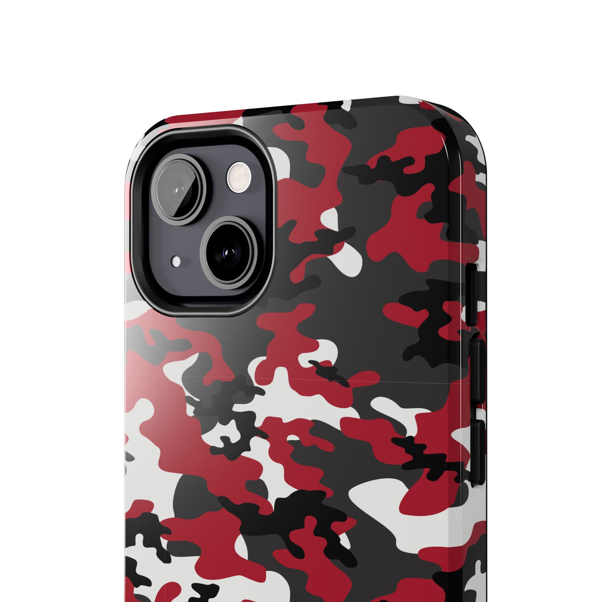 STUBBIE Phone Case for Apple iPhone - Red Camo Phone Case