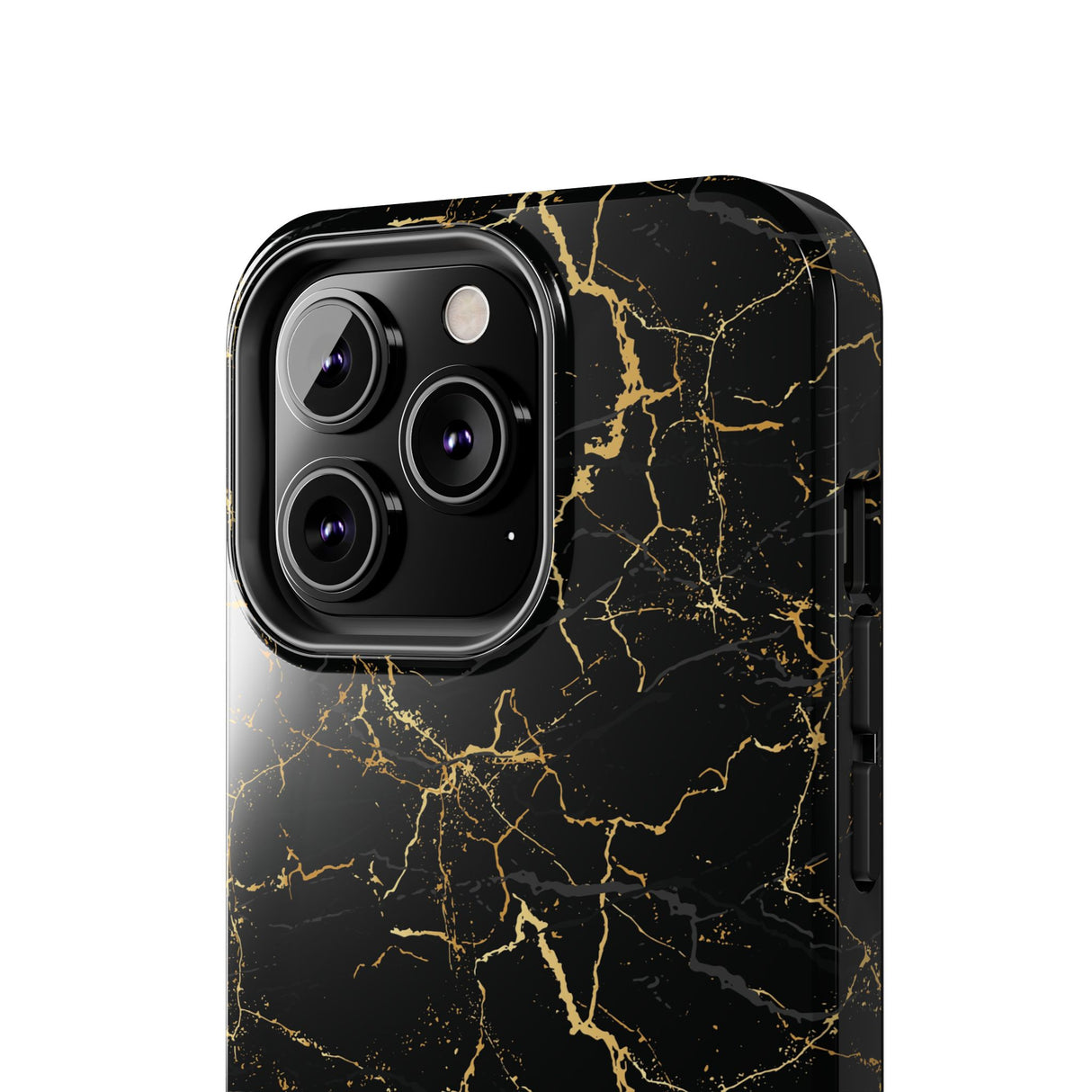 STUBBIE Phone Case for Apple iPhone - Midnight Black Marble Phone Case