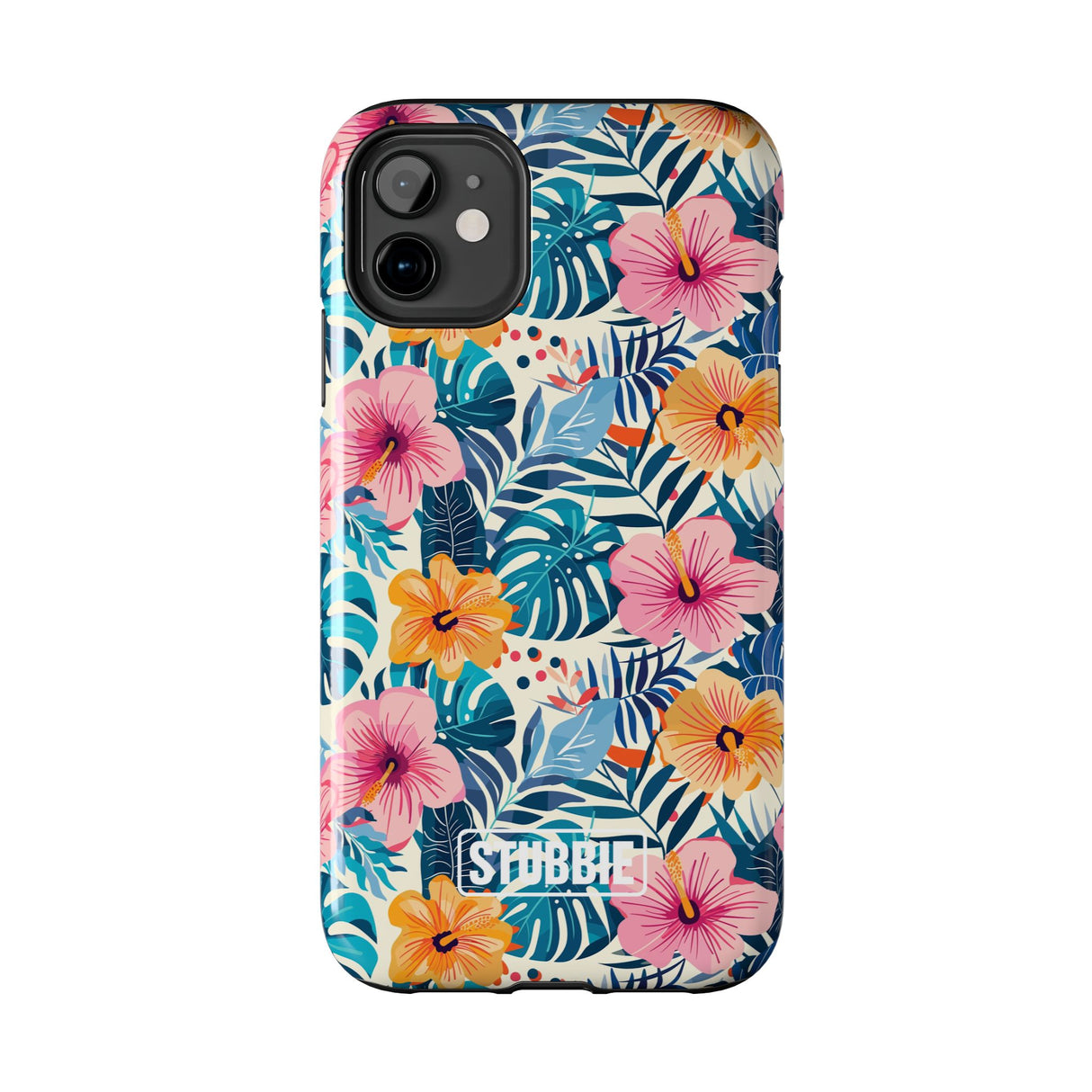 STUBBIE Phone Case for Apple iPhone - Jungle Fauna Stubbie