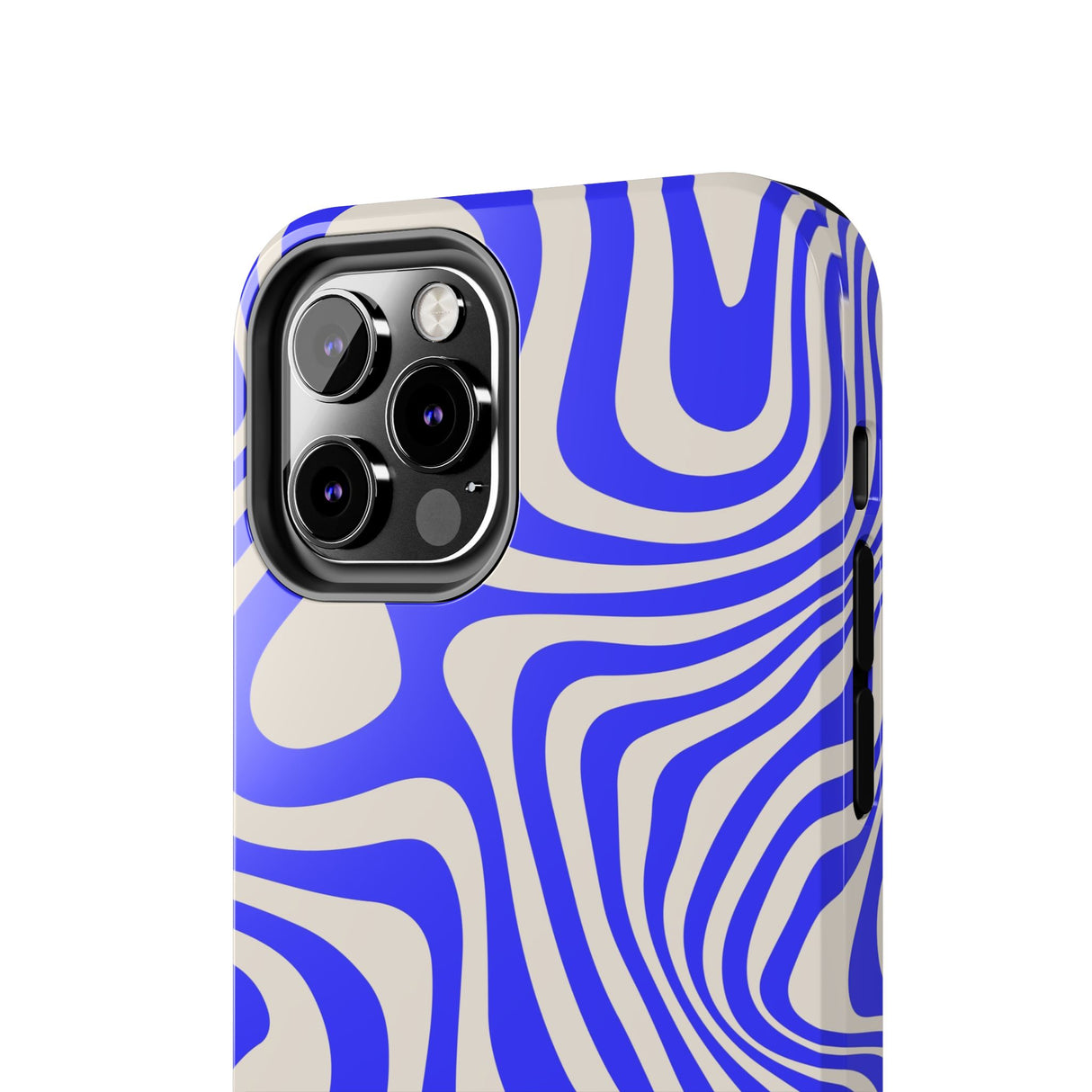 STUBBIE Phone Case for Apple iPhone - Crazy Blue Phone Case