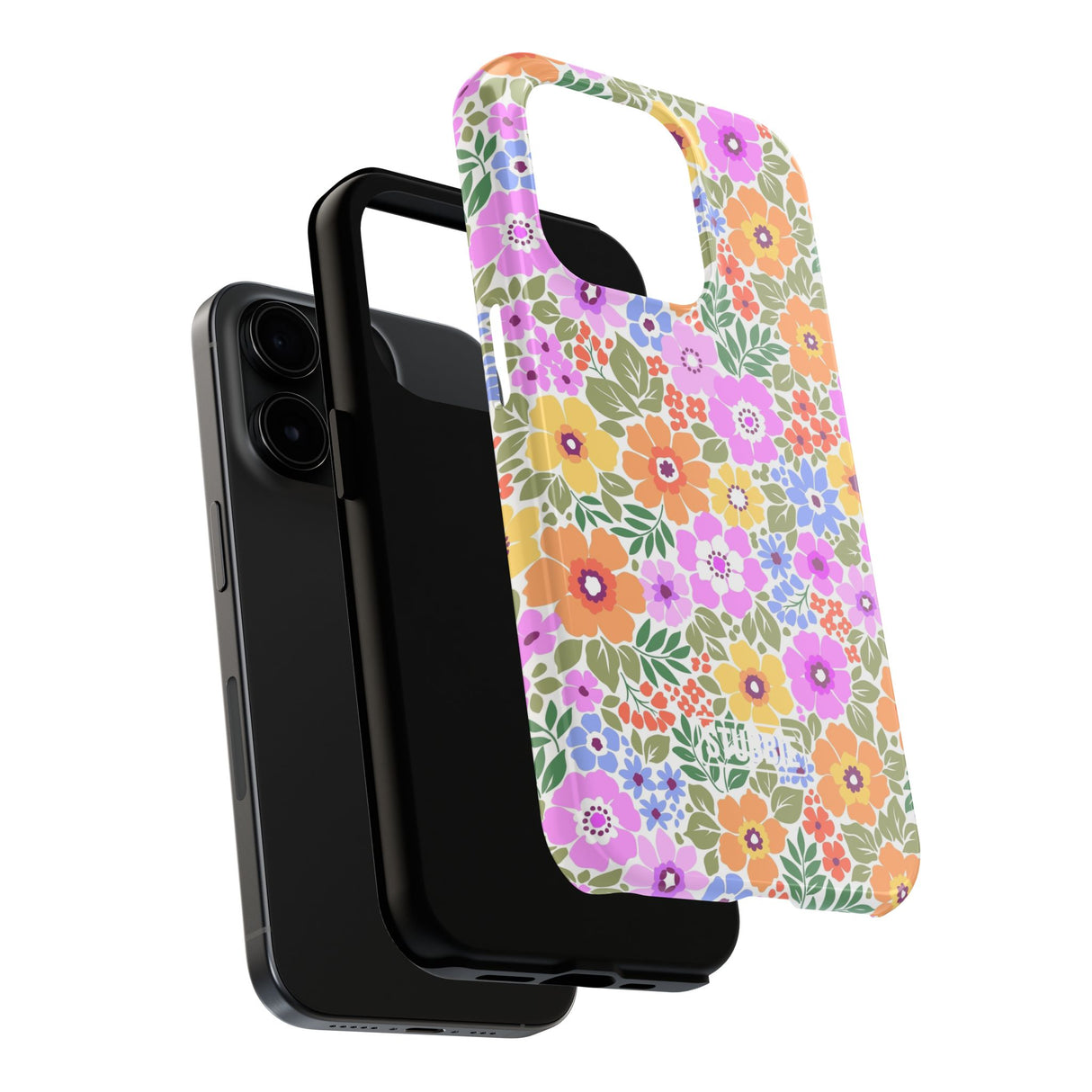 STUBBIE Phone Case for Apple iPhone - Petal Power Stubbie