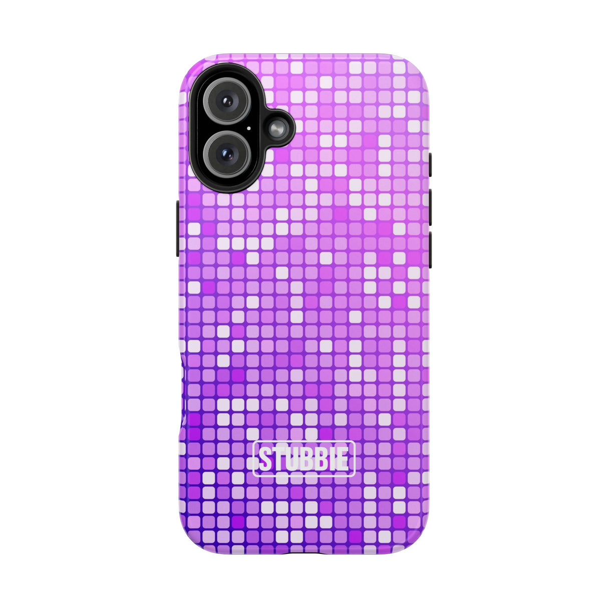 STUBBIE Phone Case for Apple iPhone - Purple Party STUBBIE