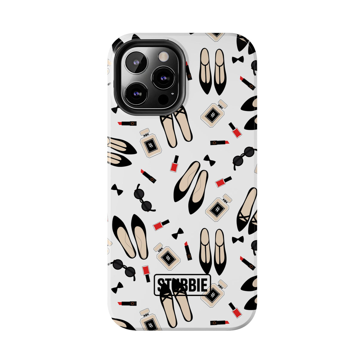 STUBBIE Phone Case for Apple iPhone - Heels And Lipstick Stubbie