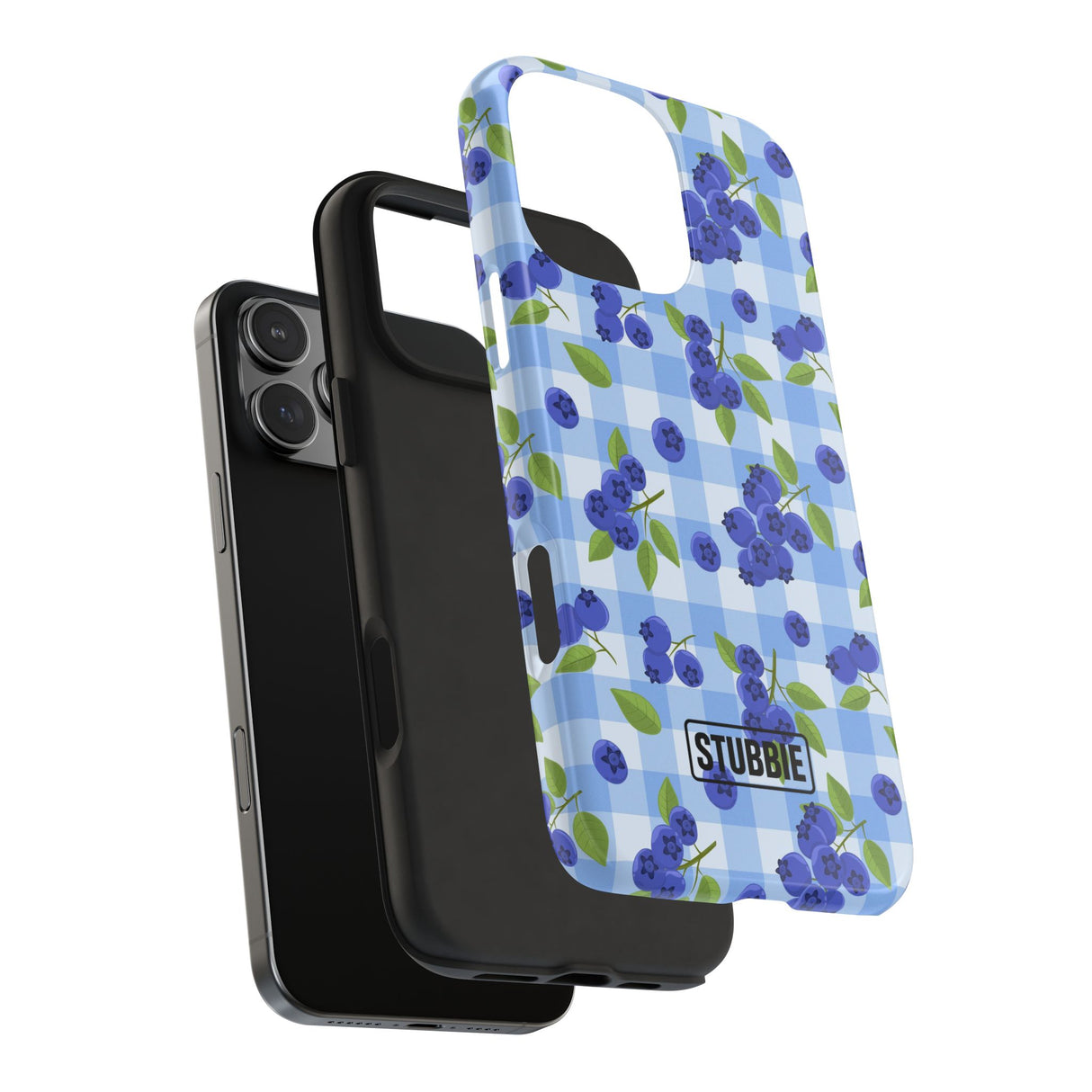 STUBBIE Phone Case for Apple iPhone - Blueberry Phone Case