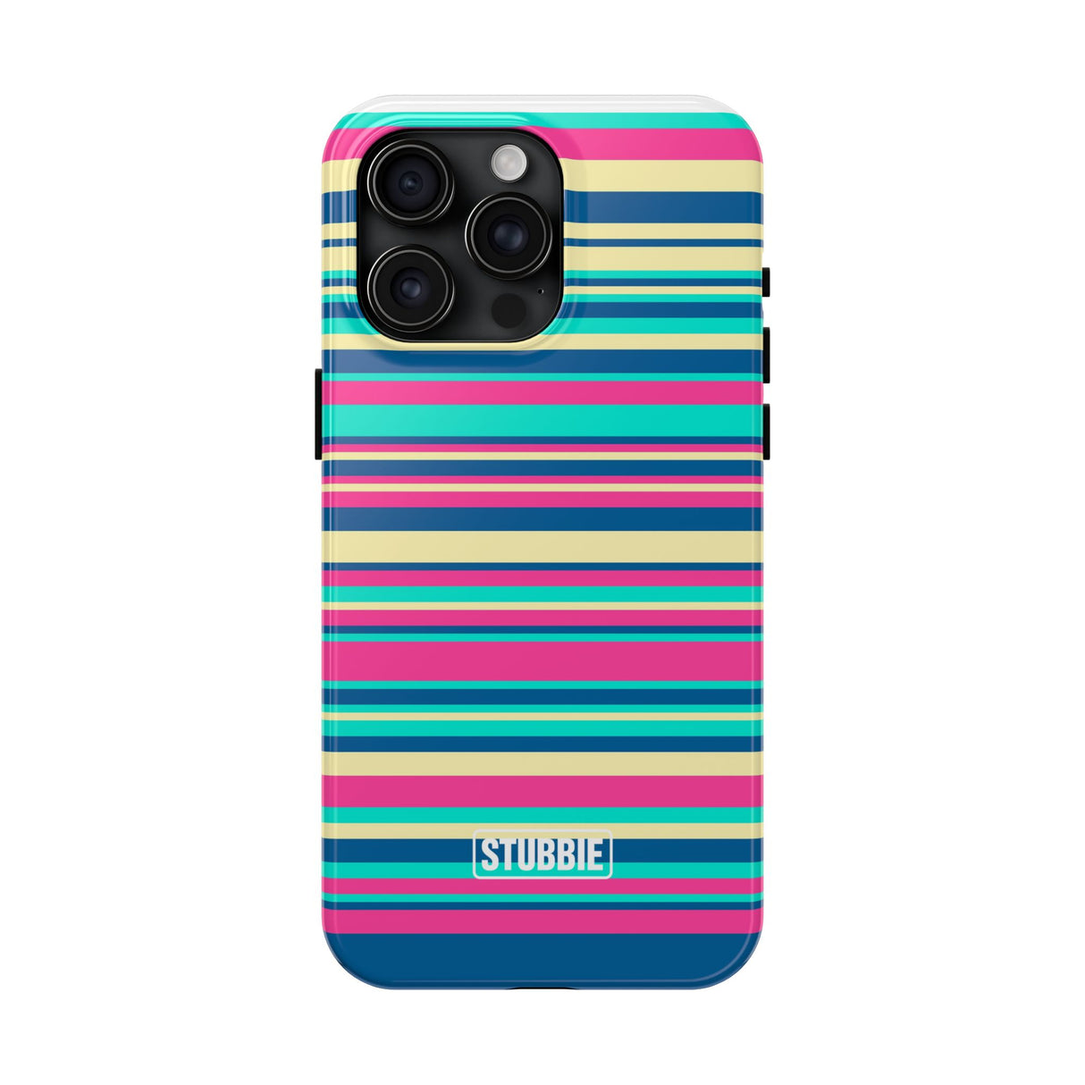 STUBBIE Phone Case for Apple iPhone - Coloured Stripes Phone Case