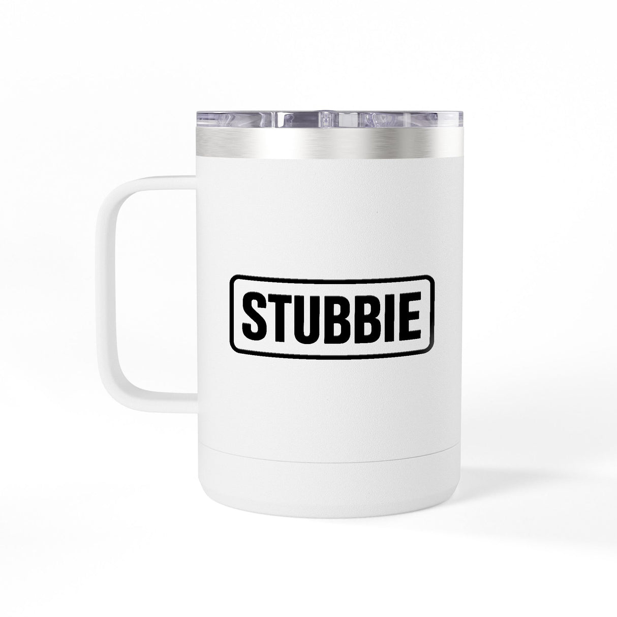 STUBBIE Coffee Mug Tumbler, 15oz - Classic Stubbie