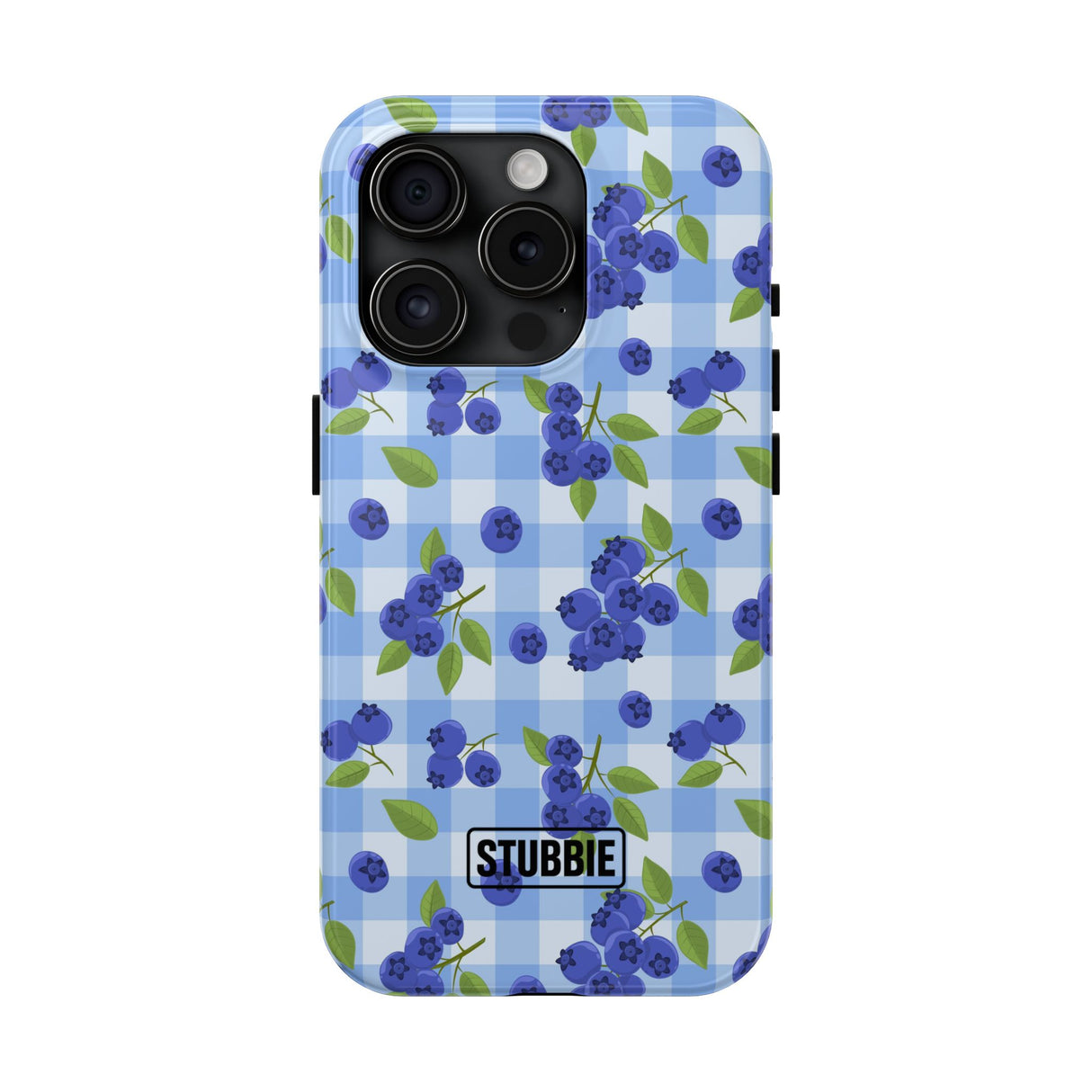 STUBBIE Phone Case for Apple iPhone - Blueberry Phone Case