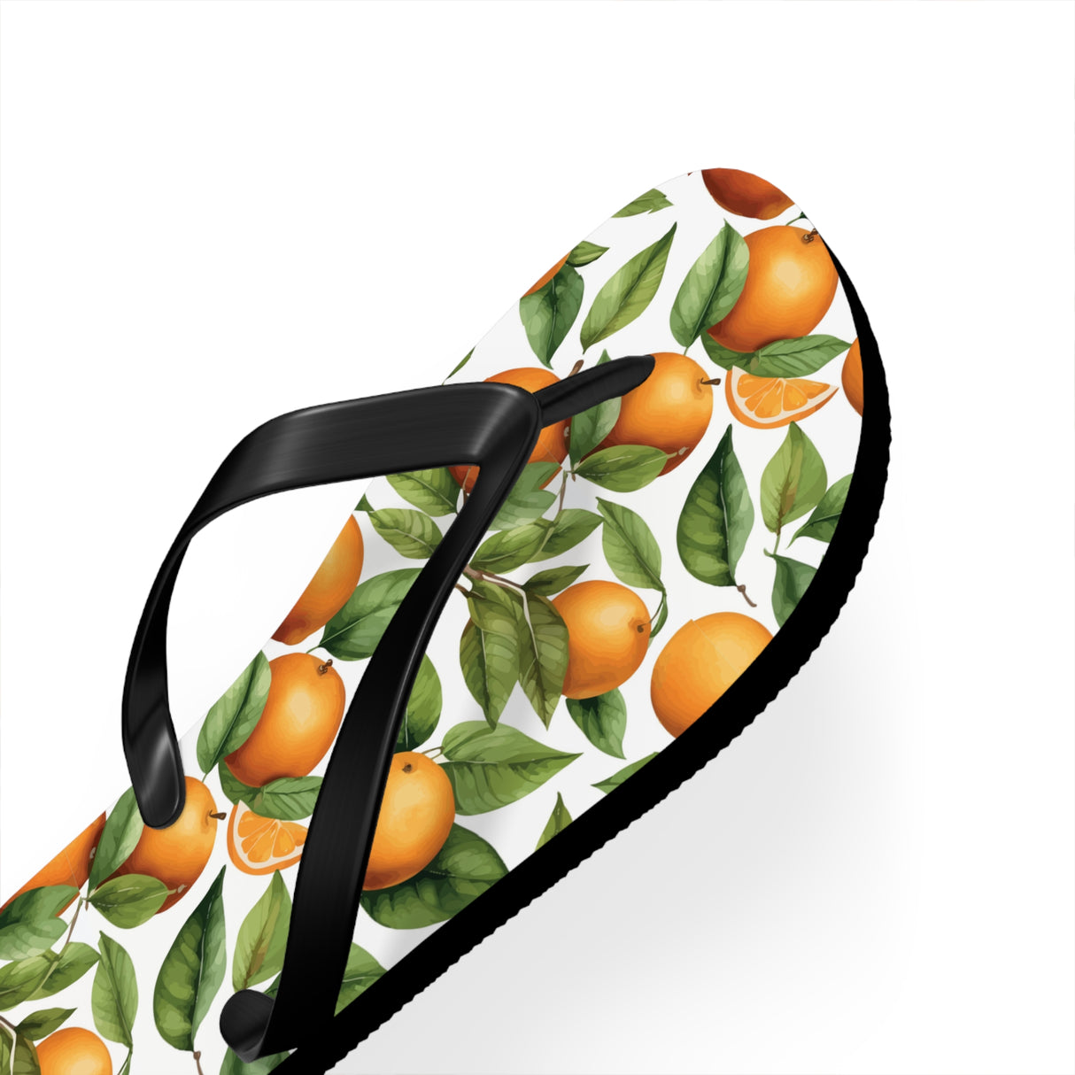 Orange Flip Flops