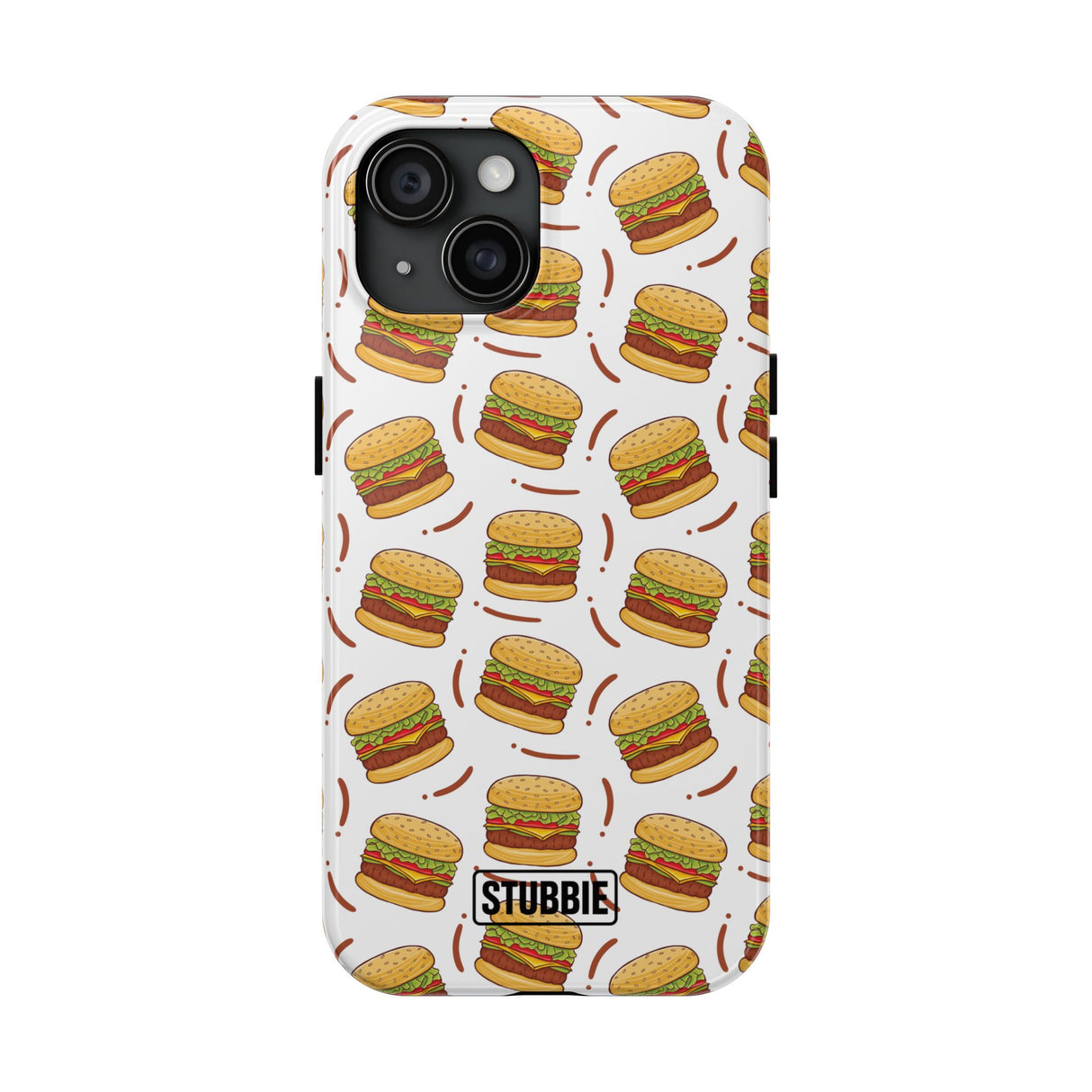 STUBBIE Phone Case for Apple iPhone - Burger Stubbie